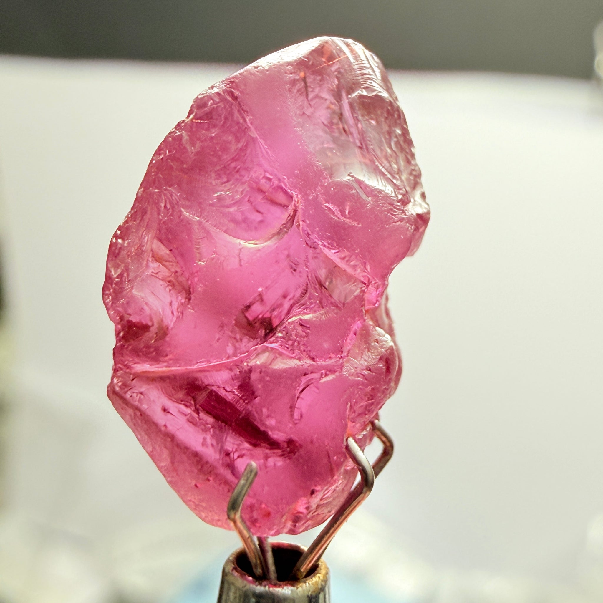 Tanga Garnet, 10.41ct, Tanzania, Untreated Unheated, flat, slightly included, great for setting in jewellery as is