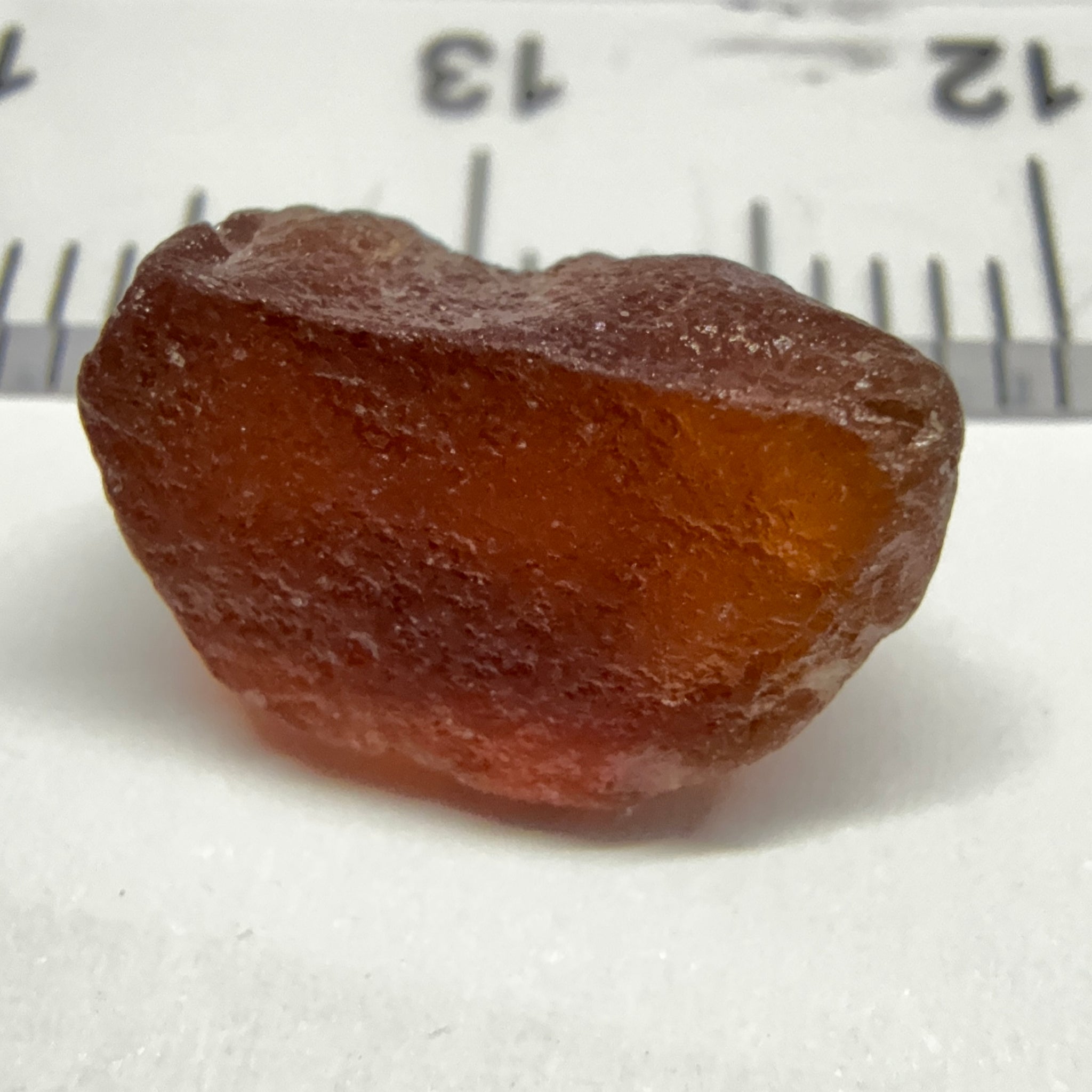 Malaya Garnet, 5.02ct, Umba Valley, Tanzania, Untreated Unheated, inside spotty VS