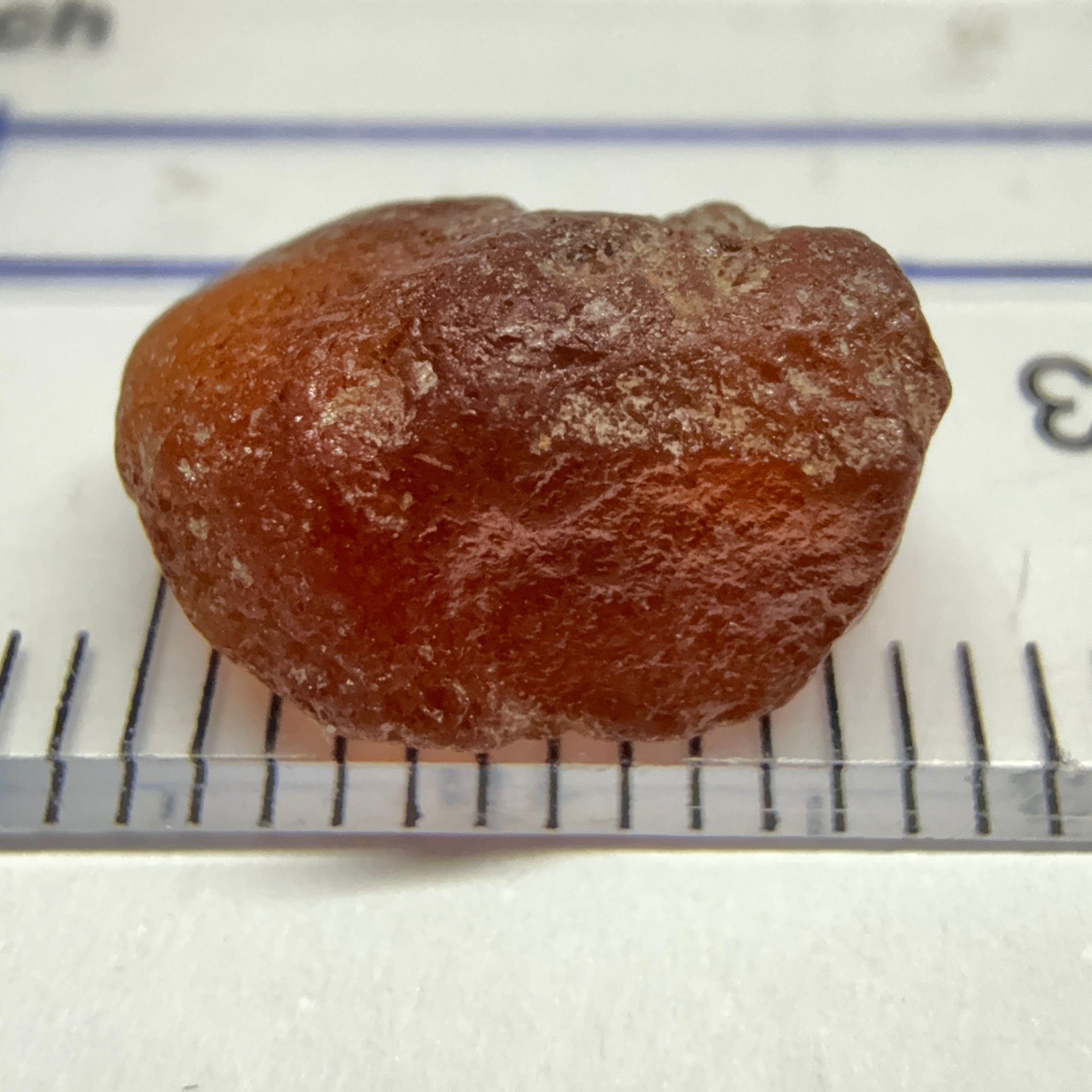 Malaya Garnet, 5.02ct, Umba Valley, Tanzania, Untreated Unheated, inside spotty VS