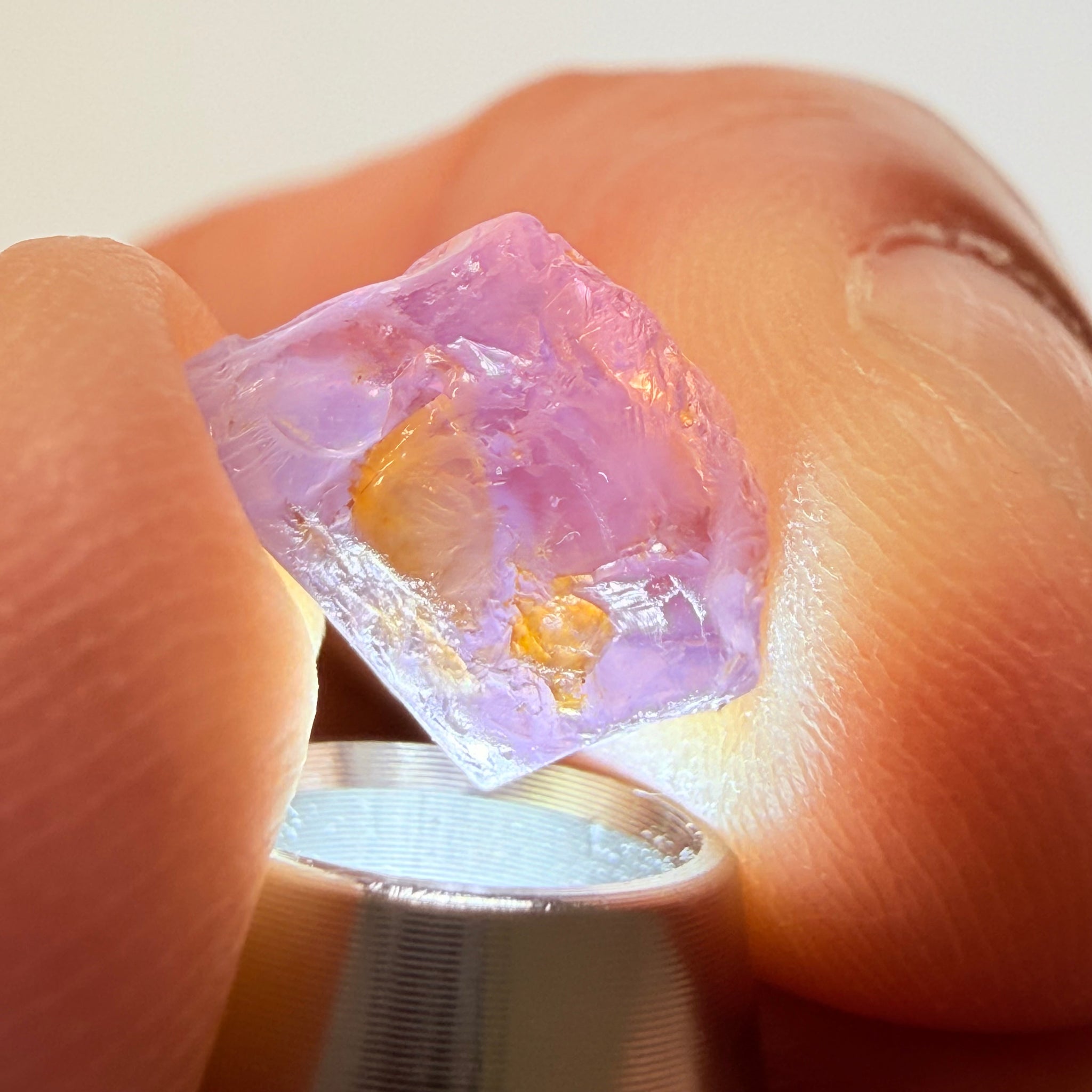 Mahenge Spinel, 3.90ct, Mahenge, Tanzania, Untreated Unheated, flat shape, cloudy and vs
