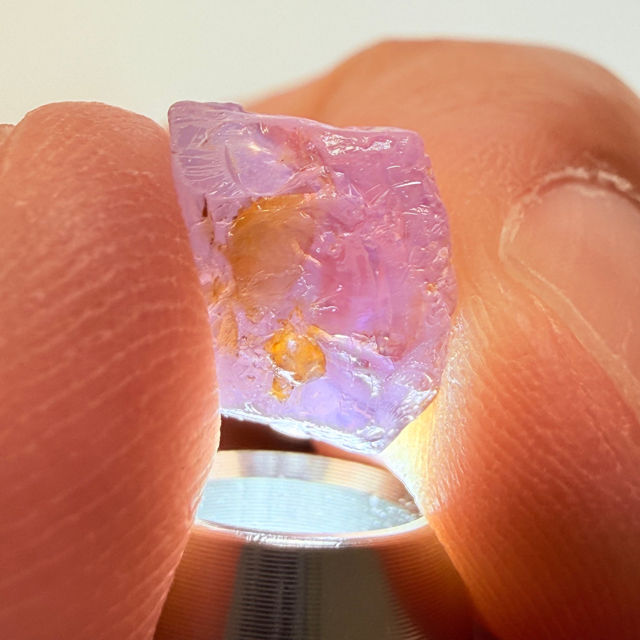 Mahenge Spinel, 3.90ct, Mahenge, Tanzania, Untreated Unheated, flat shape, cloudy and vs