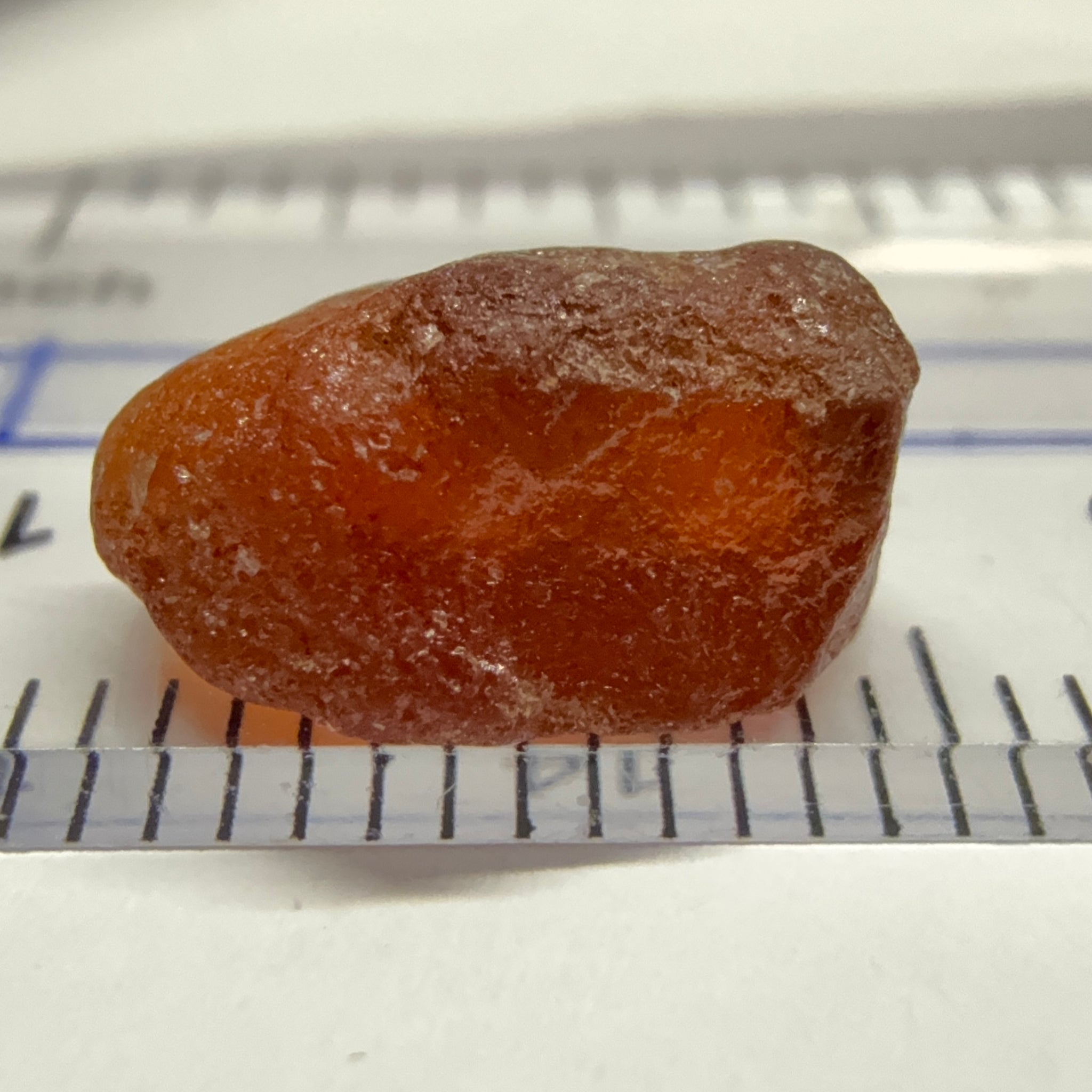 Malaya Garnet, 5.02ct, Umba Valley, Tanzania, Untreated Unheated, inside spotty VS