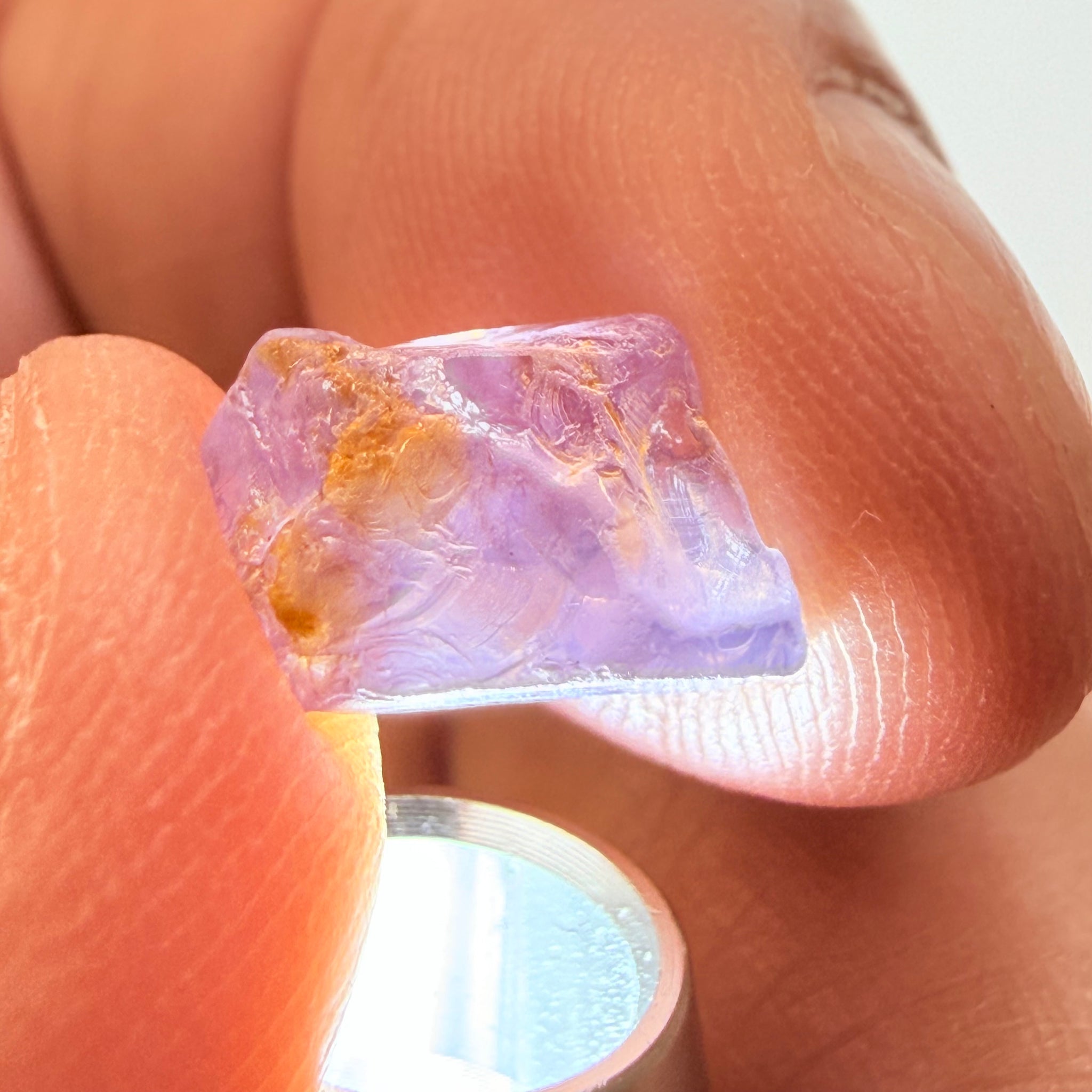 Mahenge Spinel, 3.90ct, Mahenge, Tanzania, Untreated Unheated, flat shape, cloudy and vs