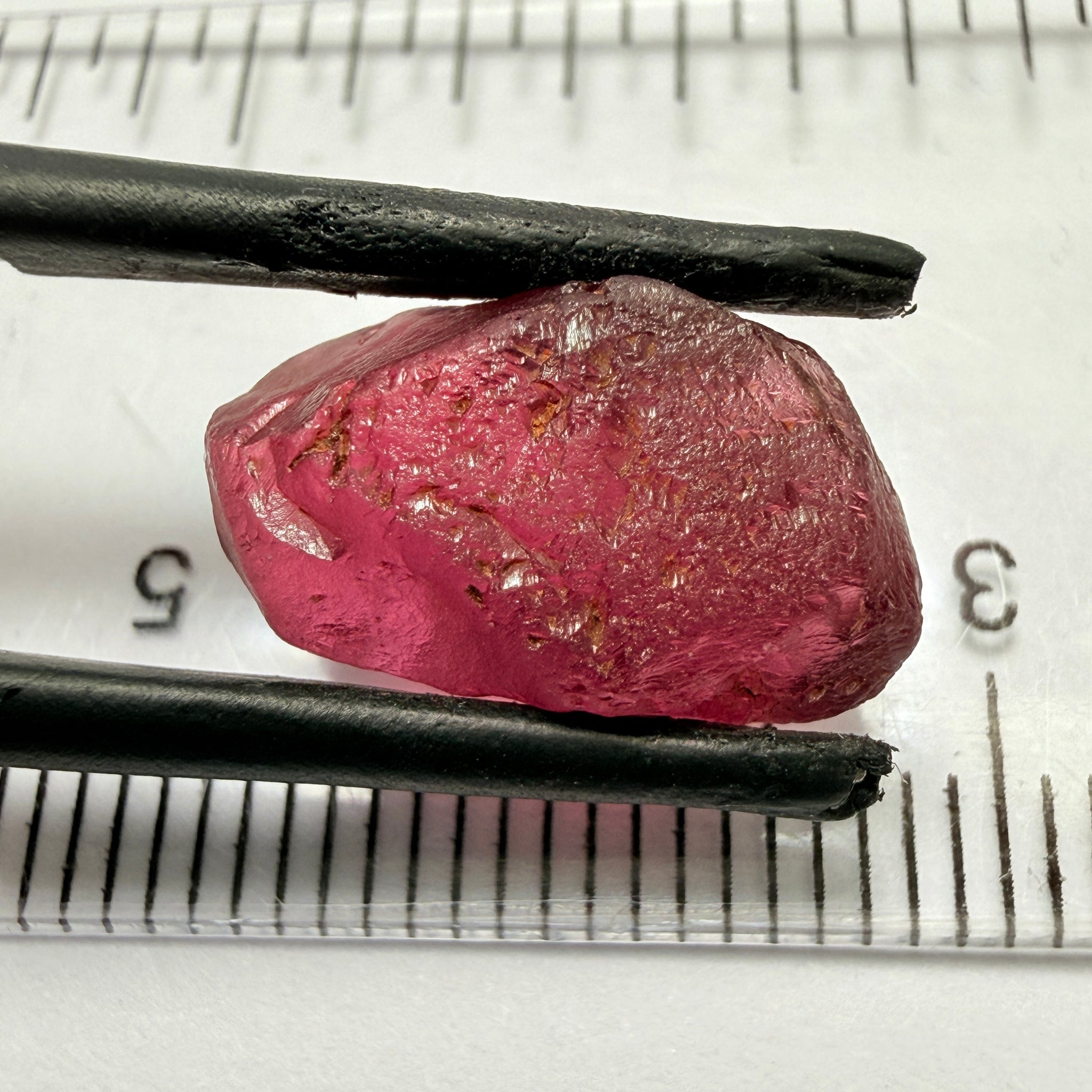 Umbalite Garnet, 8.24ct, Umba Tanzania, Untreated Unheated, no inclusions, just very slightly silky