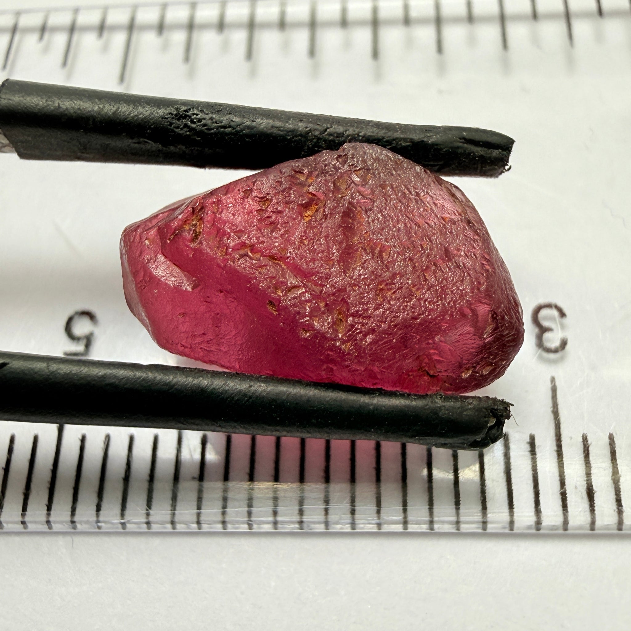 Umbalite Garnet, 8.24ct, Umba Tanzania, Untreated Unheated, no inclusions, just very slightly silky
