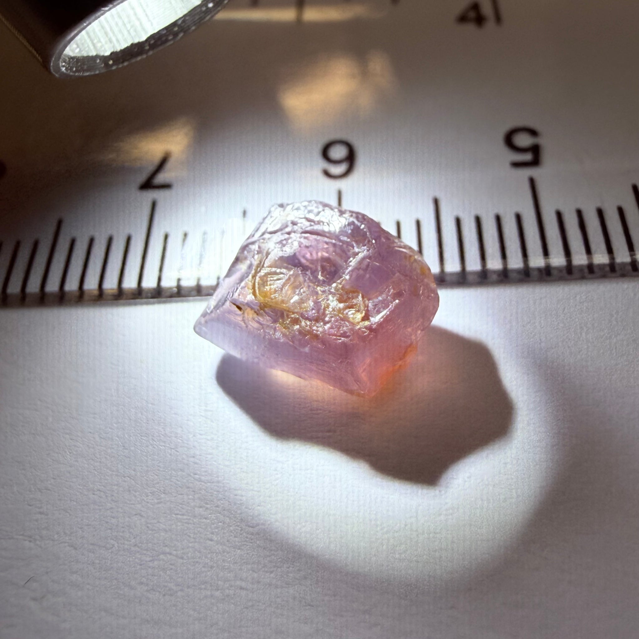 Mahenge Spinel, 3.90ct, Mahenge, Tanzania, Untreated Unheated, flat shape, cloudy and vs