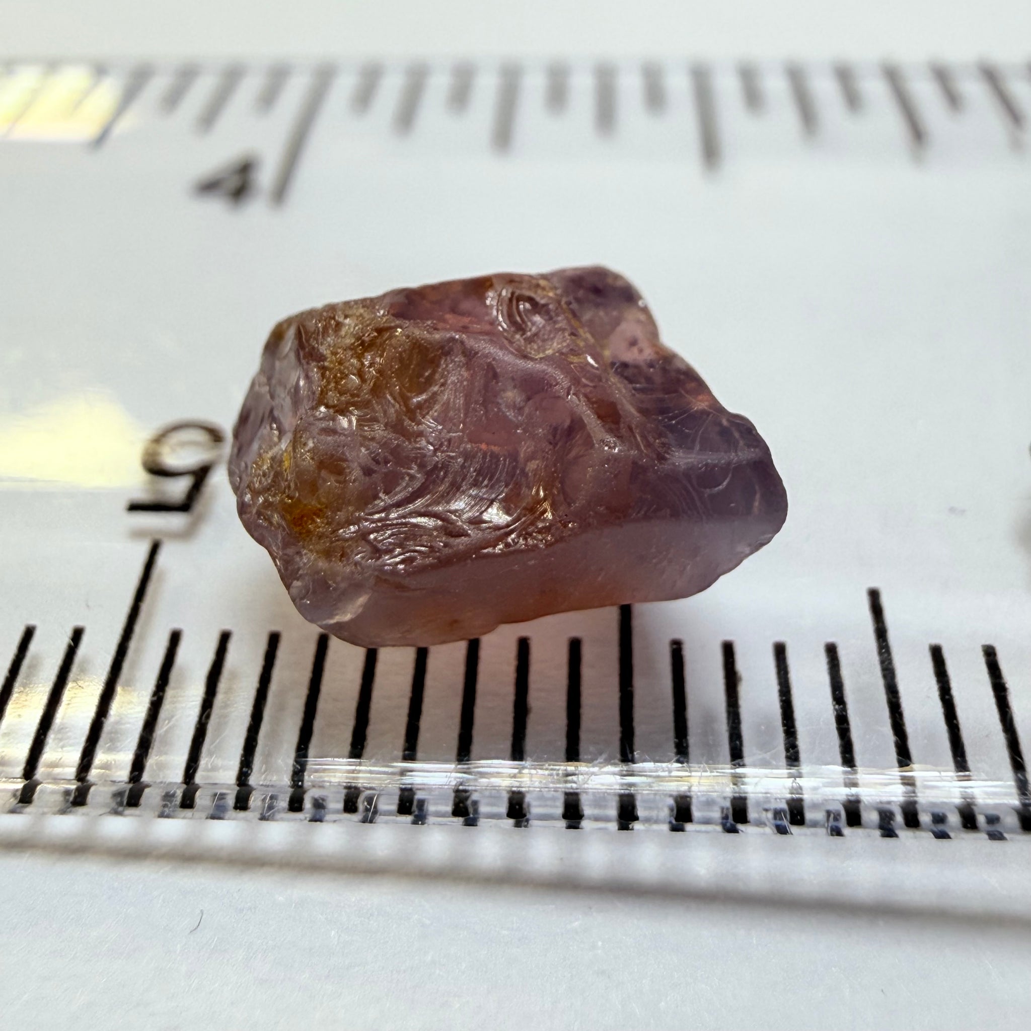 Mahenge Spinel, 3.90ct, Mahenge, Tanzania, Untreated Unheated, flat shape, cloudy and vs