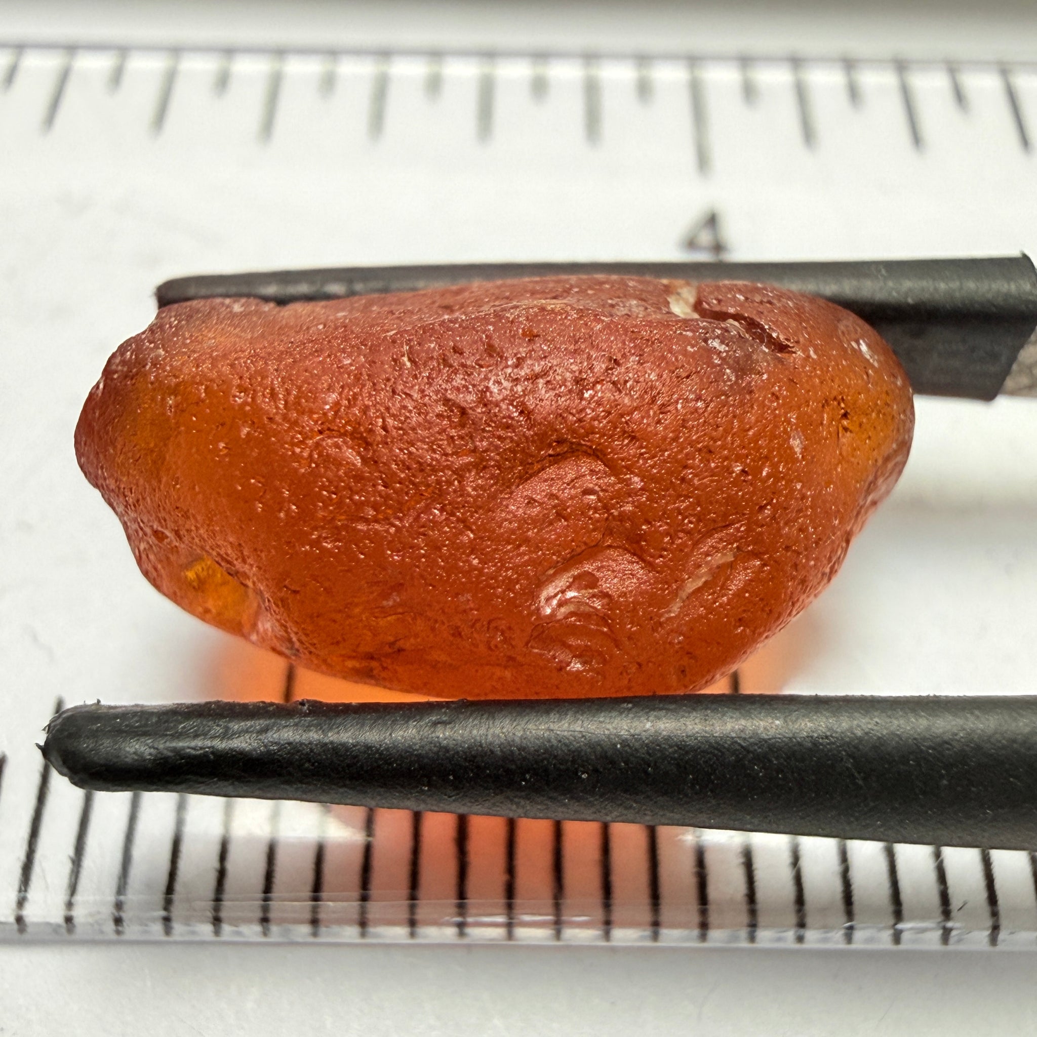 Orange Garnet, 9.50ct, Tanzania, Untreated Unheated, vs