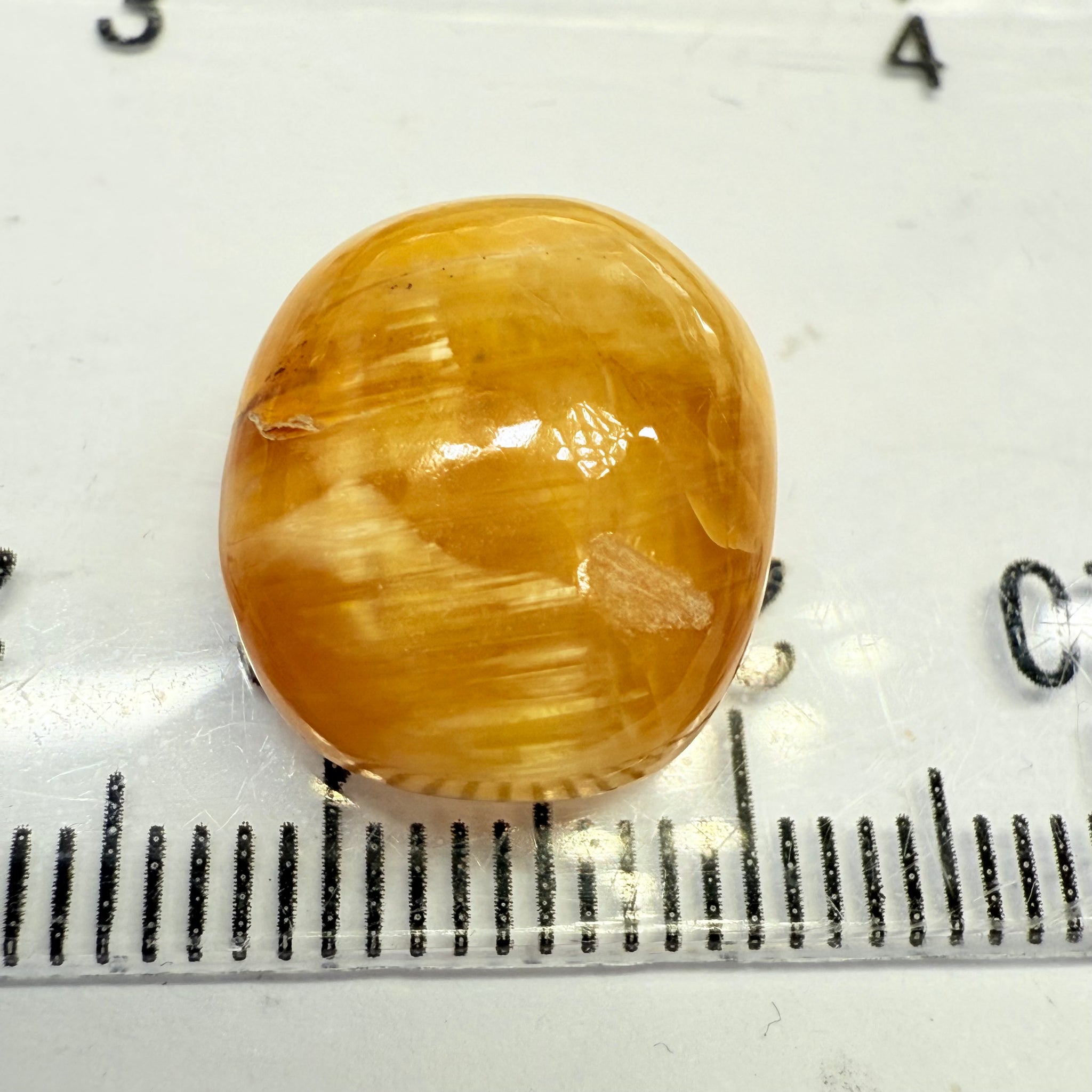 Cats-Eye Opal, 9.31ct, Tanzania, Untreated Unheated, weak cats eye