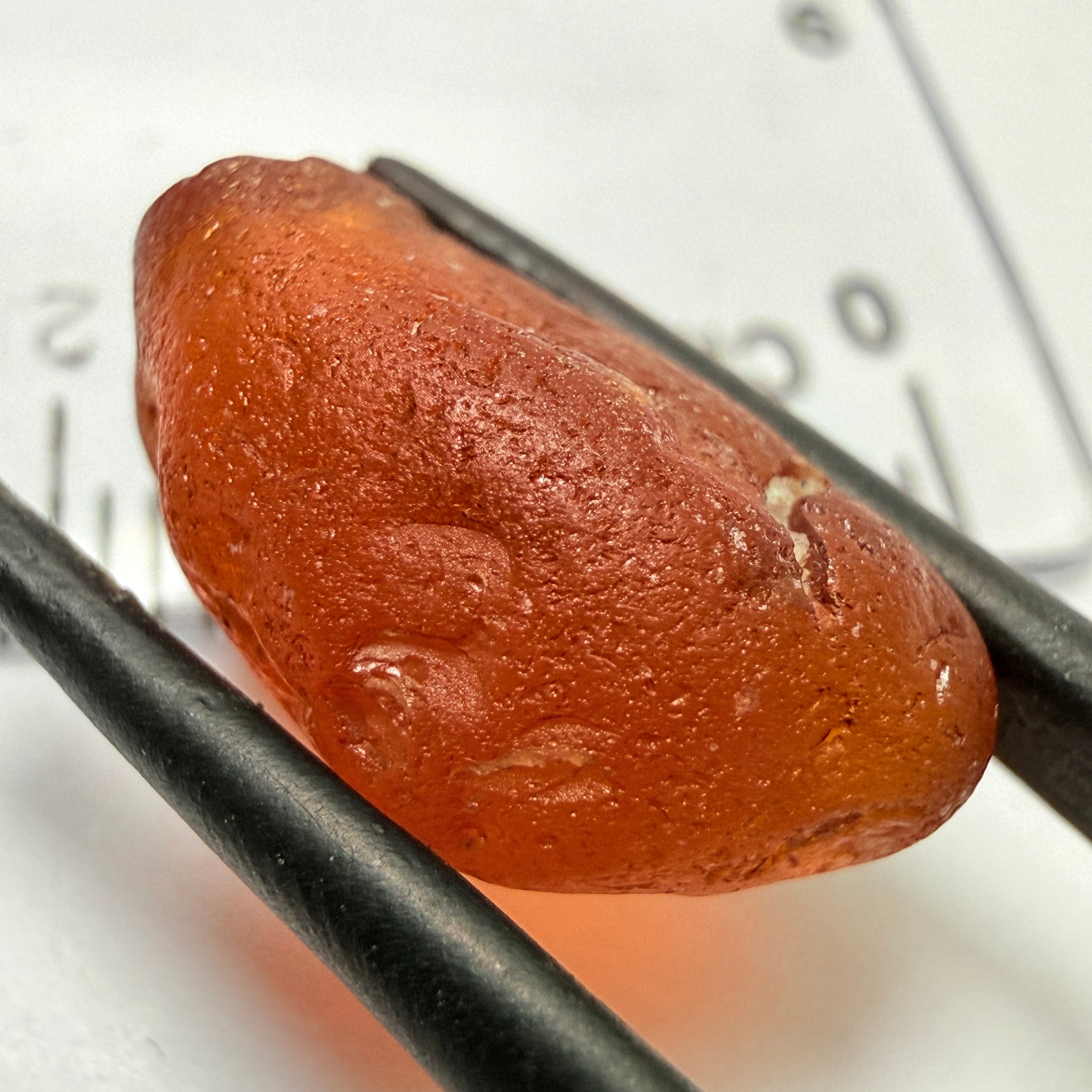 Orange Garnet, 9.50ct, Tanzania, Untreated Unheated, vs