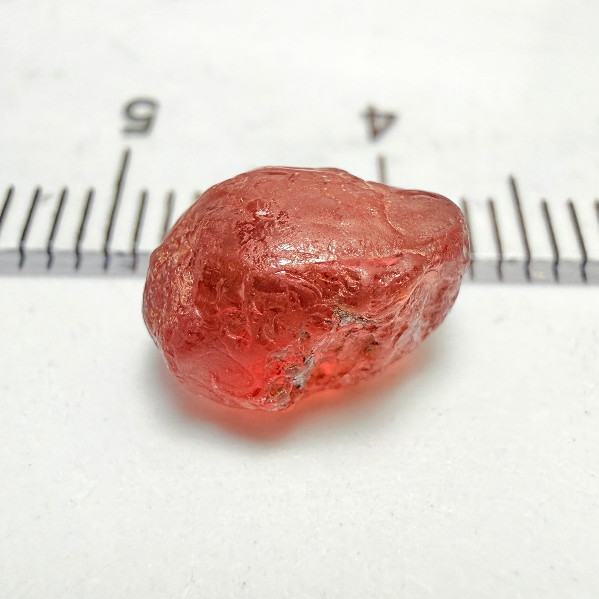 Malaya Garnet, 4.39ct, Tanzania, Untreated Unheated, vvs