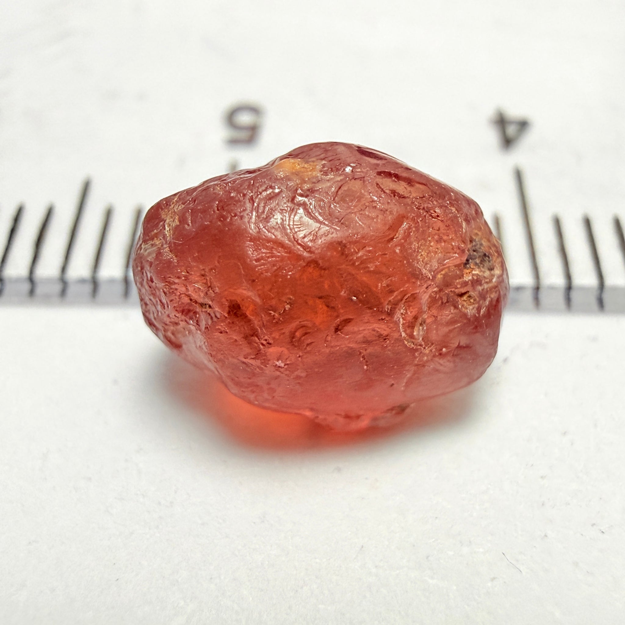 Malaya Garnet, 4.39ct, Tanzania, Untreated Unheated, vvs