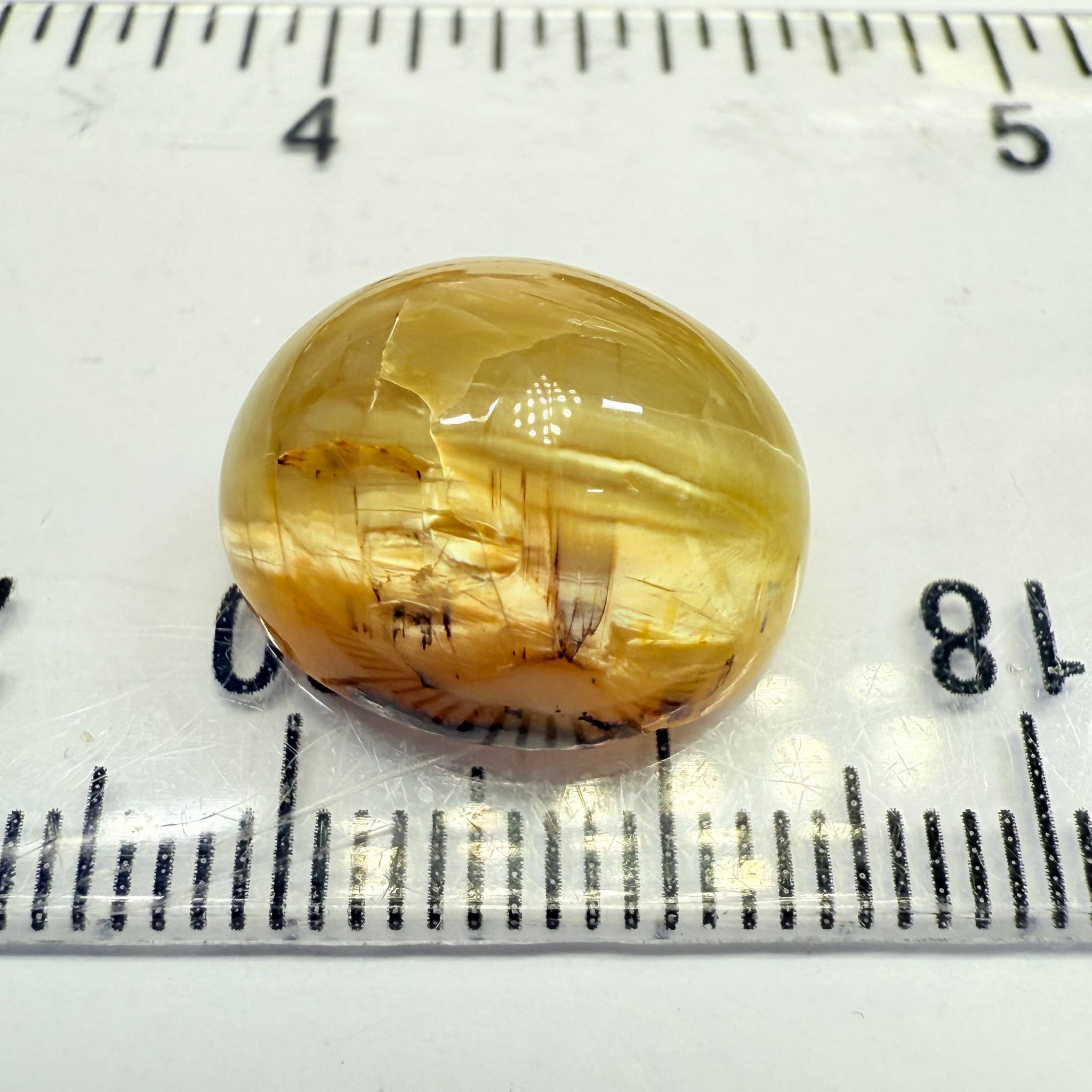Cats-Eye Opal, 10.47ct, Tanzania, Untreated Unheated, the cats on this one is right to one side