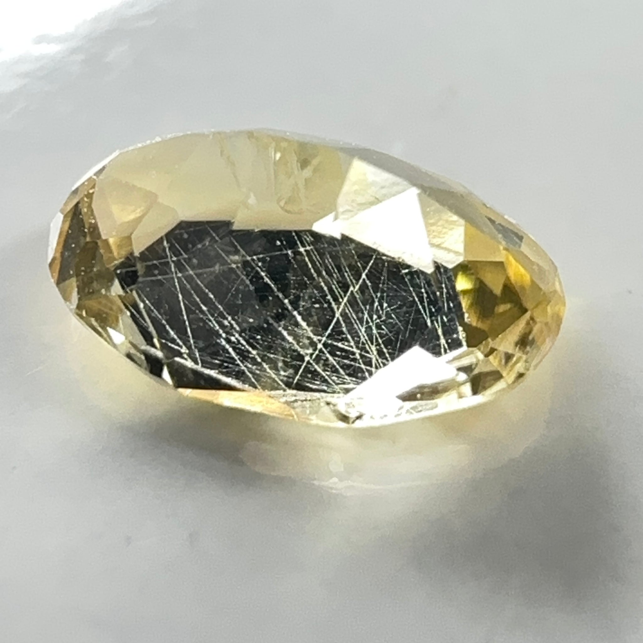 Yellow Grossular Garnet, 0.77ct, Merelani, Tanzania, Untreated Unheated