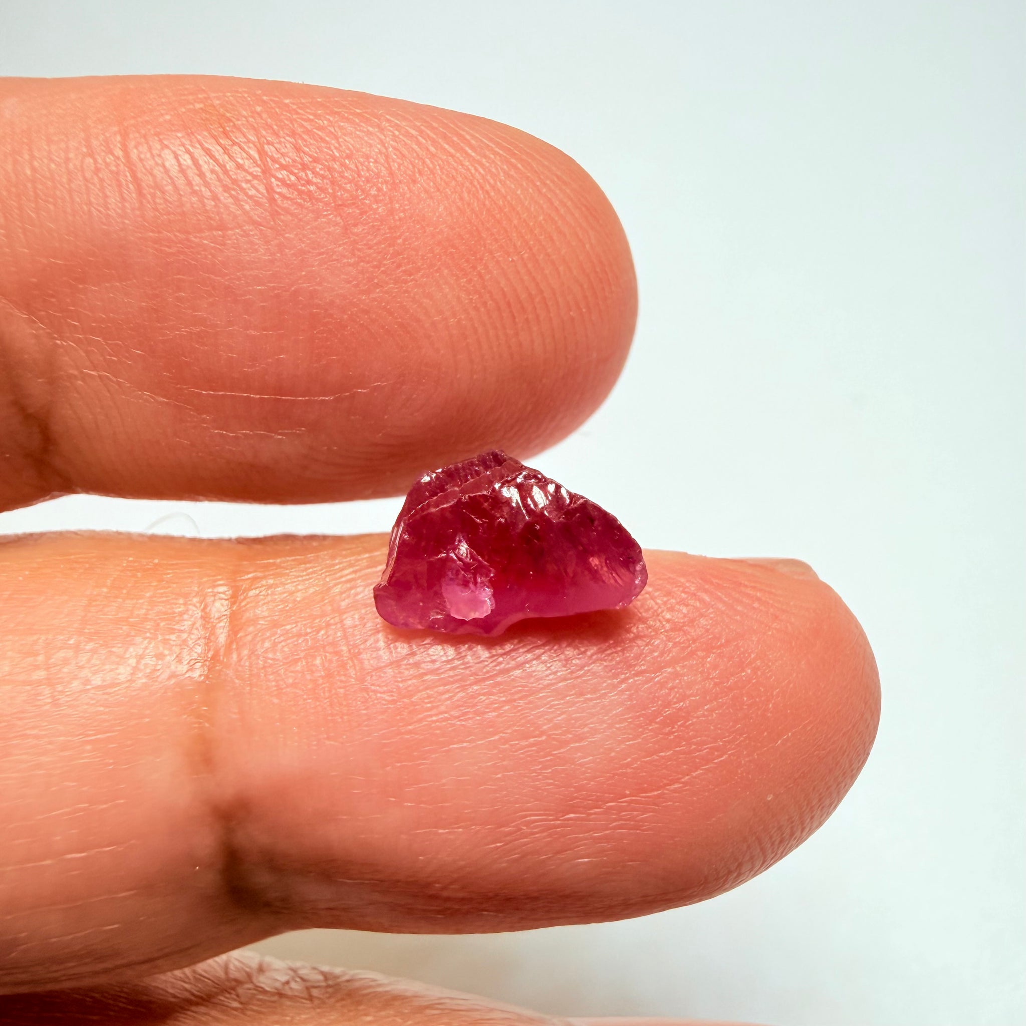 Winza Ruby, 2.83ct, Winza, Tanzania, Untreated Unheated, fractures inside, great for setting in jewellery as is