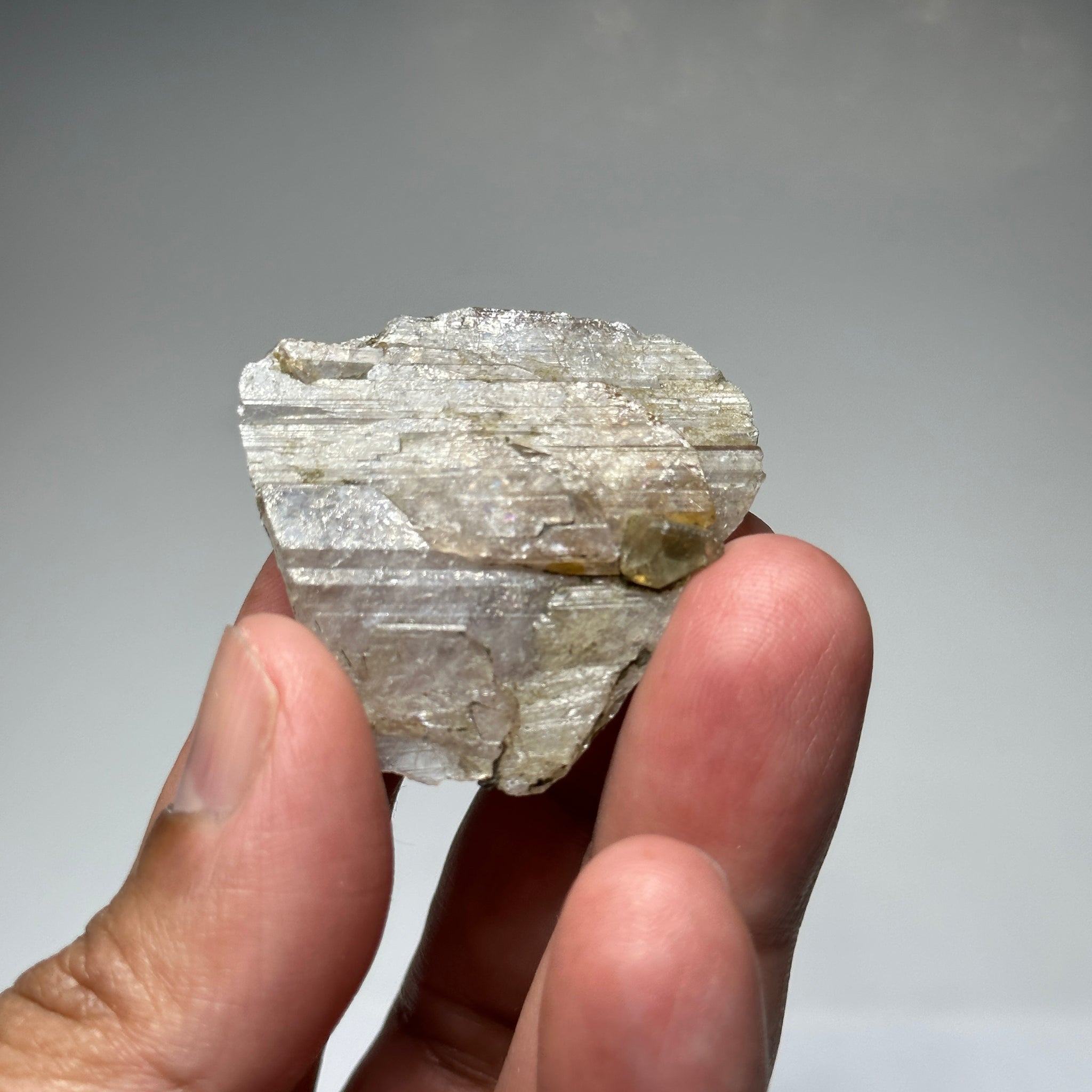 Magnesio Axinite Crystal, 83.33ct, Merelani, Tanzania. 3.8 x 4.0 x 1.05cm