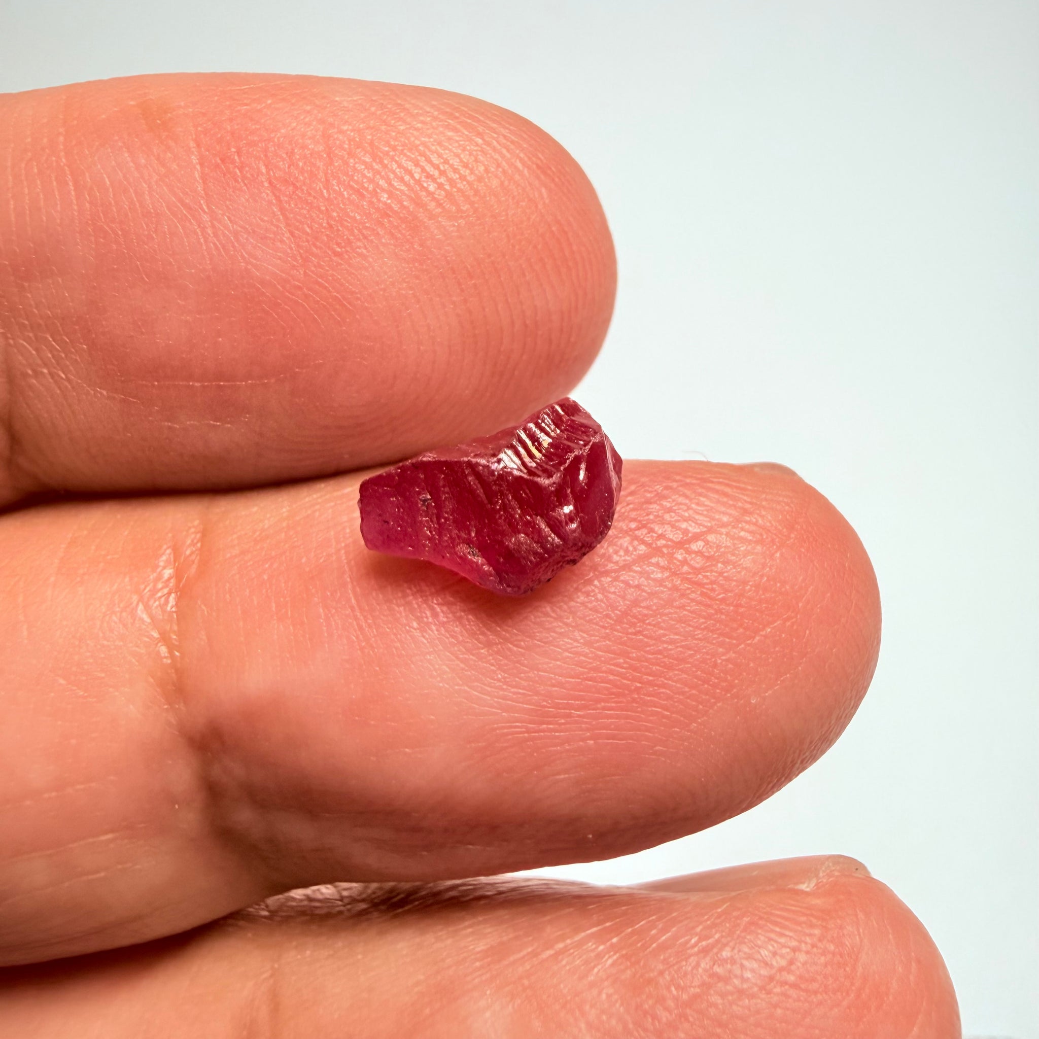 Winza Ruby, 2.83ct, Winza, Tanzania, Untreated Unheated, fractures inside, great for setting in jewellery as is
