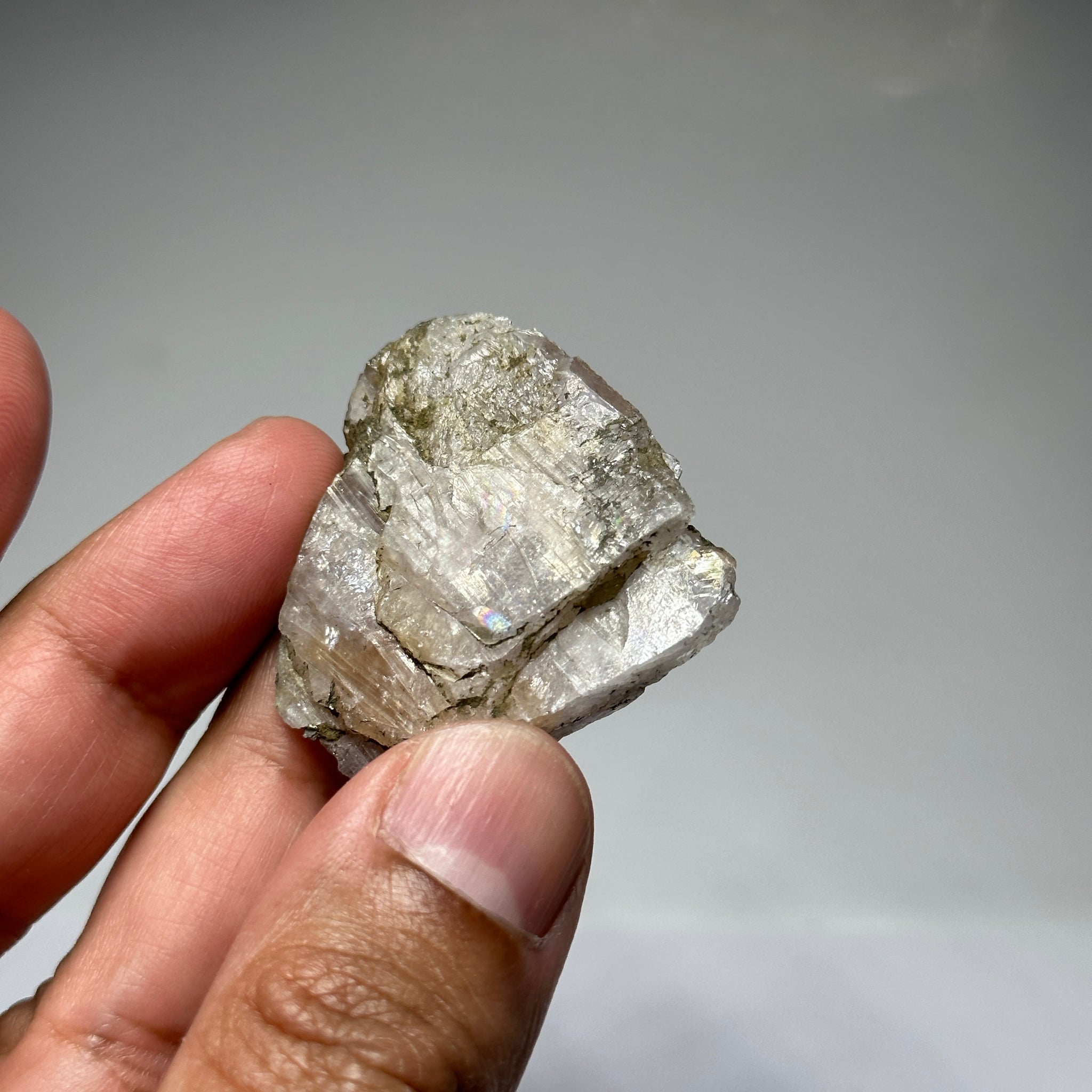 Magnesio Axinite Crystal, 83.33ct, Merelani, Tanzania. 3.8 x 4.0 x 1.05cm