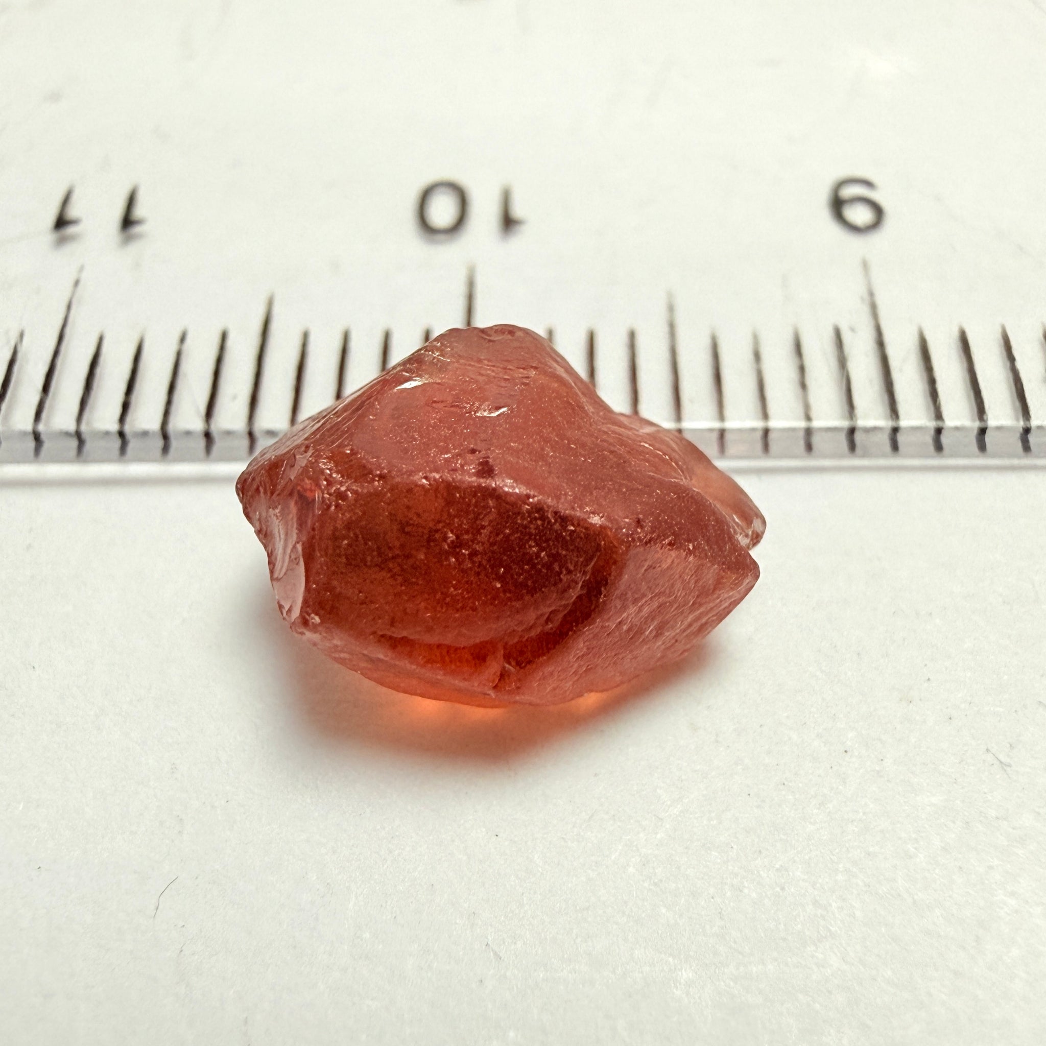 Malaya Garnet, 4.48ct, Umba, Tanzania, Untreated Unheated, vs