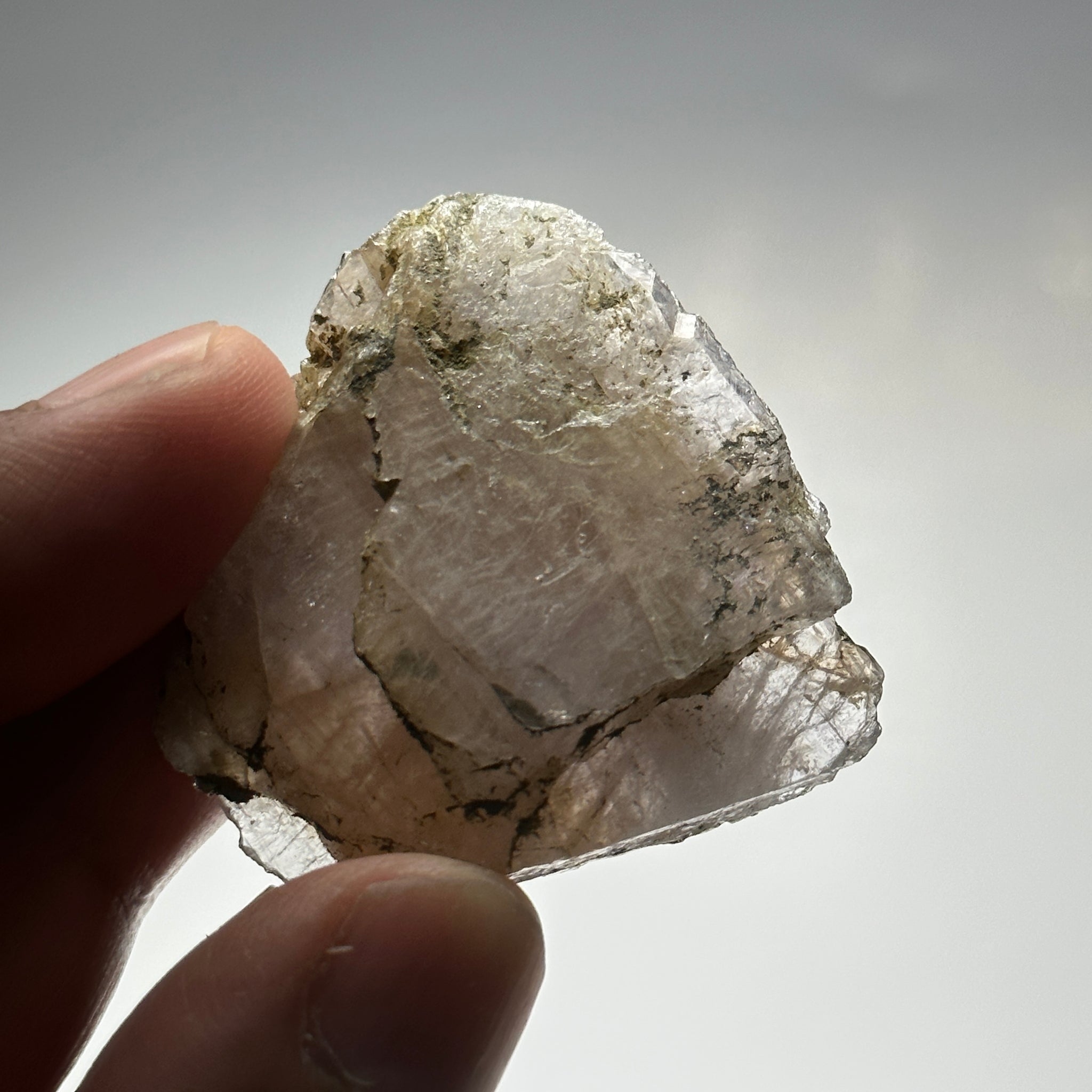 Magnesio Axinite Crystal, 83.33ct, Merelani, Tanzania. 3.8 x 4.0 x 1.05cm