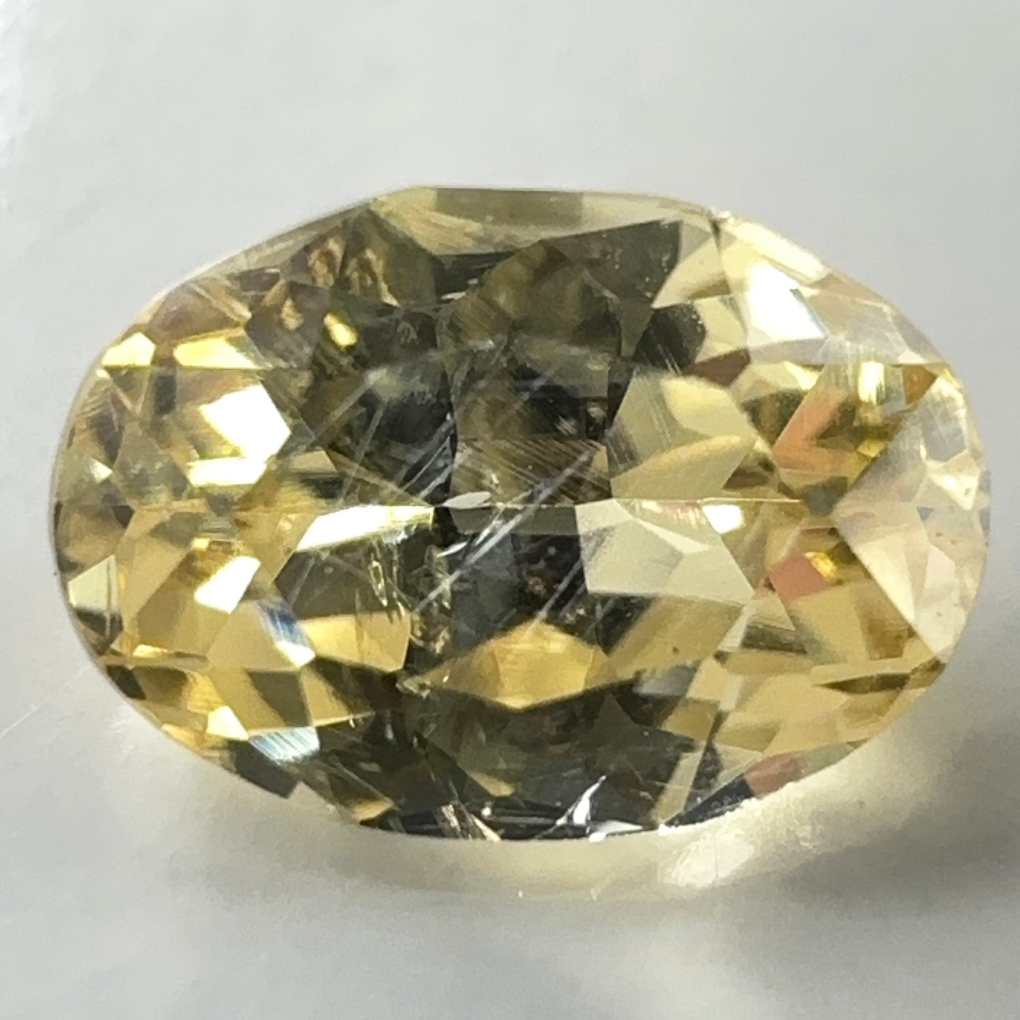 Yellow Grossular Garnet, 0.77ct, Merelani, Tanzania, Untreated Unheated