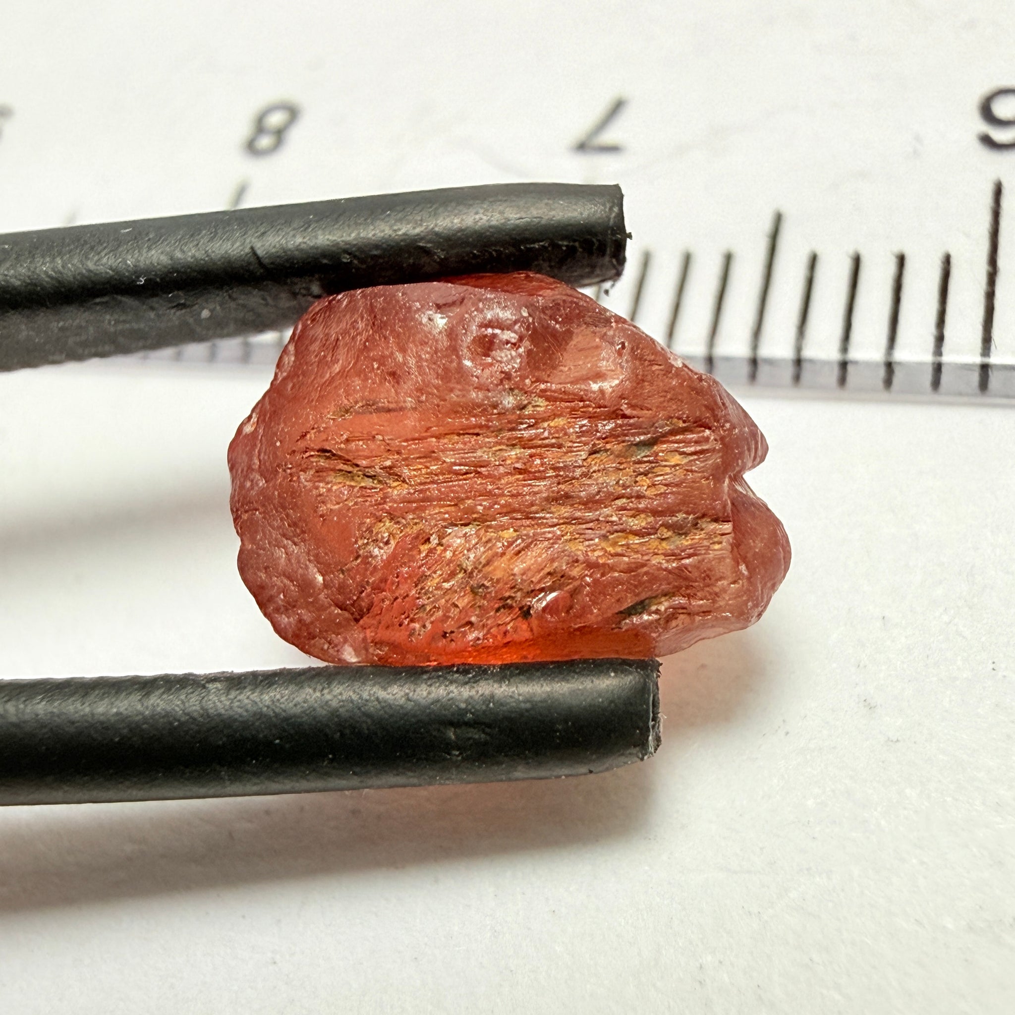 Malaya Garnet, 4.48ct, Umba, Tanzania, Untreated Unheated, vs