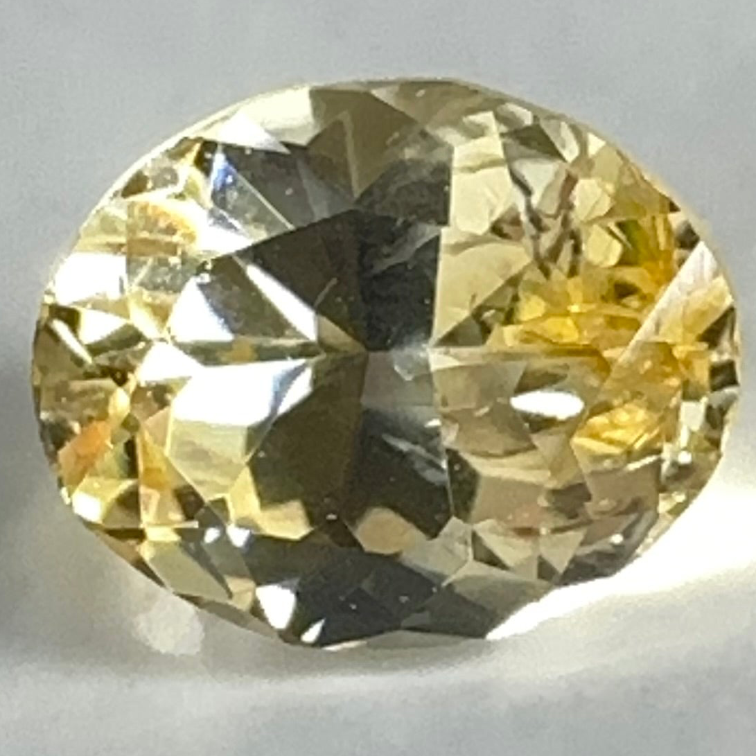 Yellow Grossular Garnet, 0.73ct, Merelani, Tanzania, Untreated Unheated