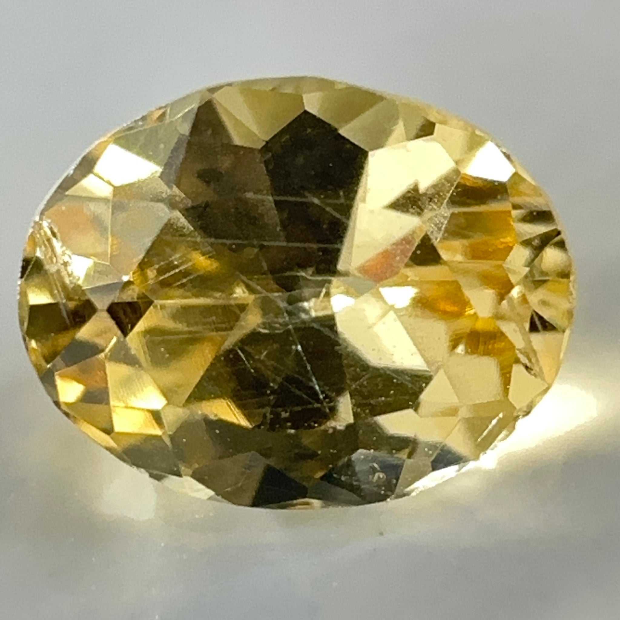 Yellow Grossular Garnet, 0.70ct, Merelani, Tanzania, Untreated Unheated