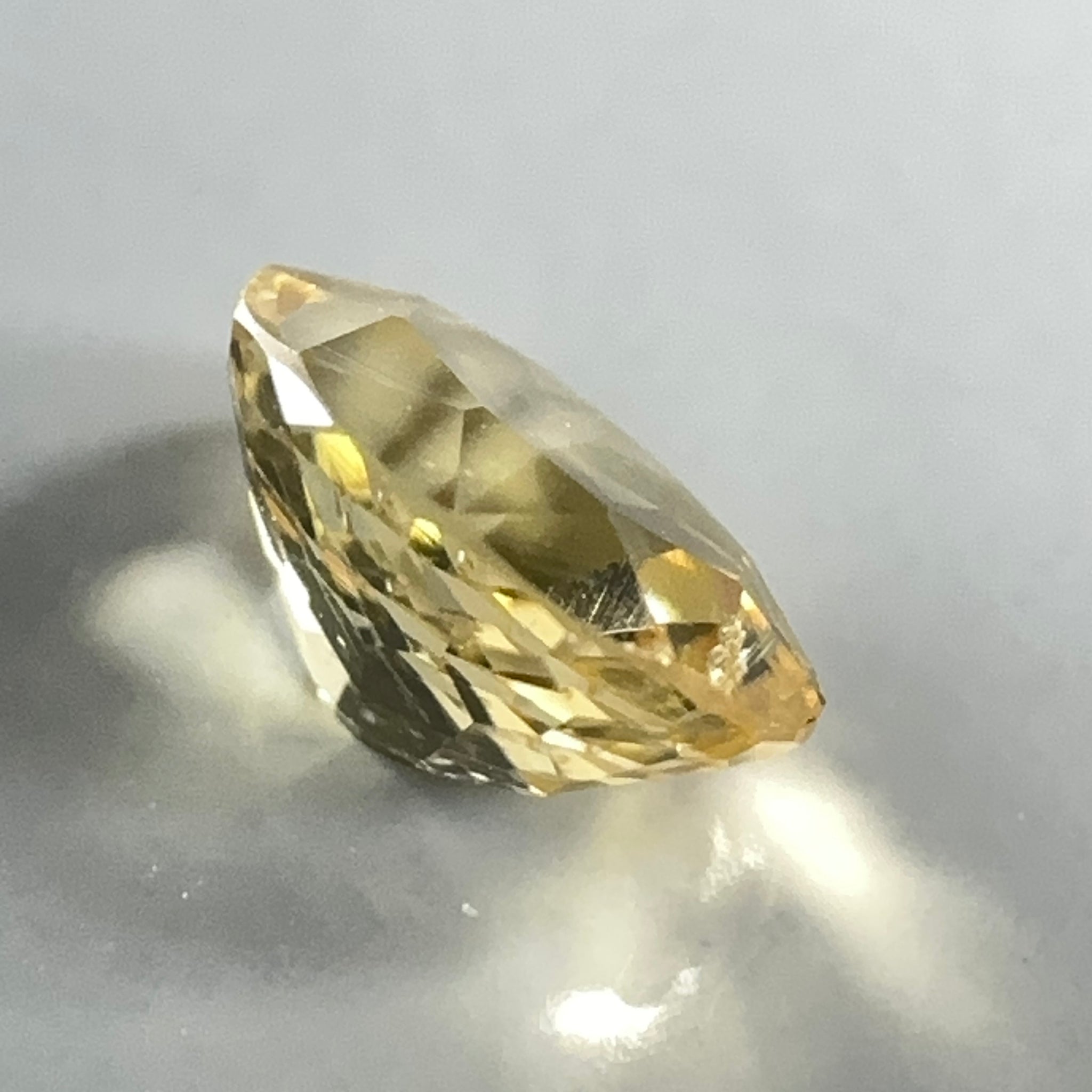 Yellow Grossular Garnet, 0.70ct, Merelani, Tanzania, Untreated Unheated