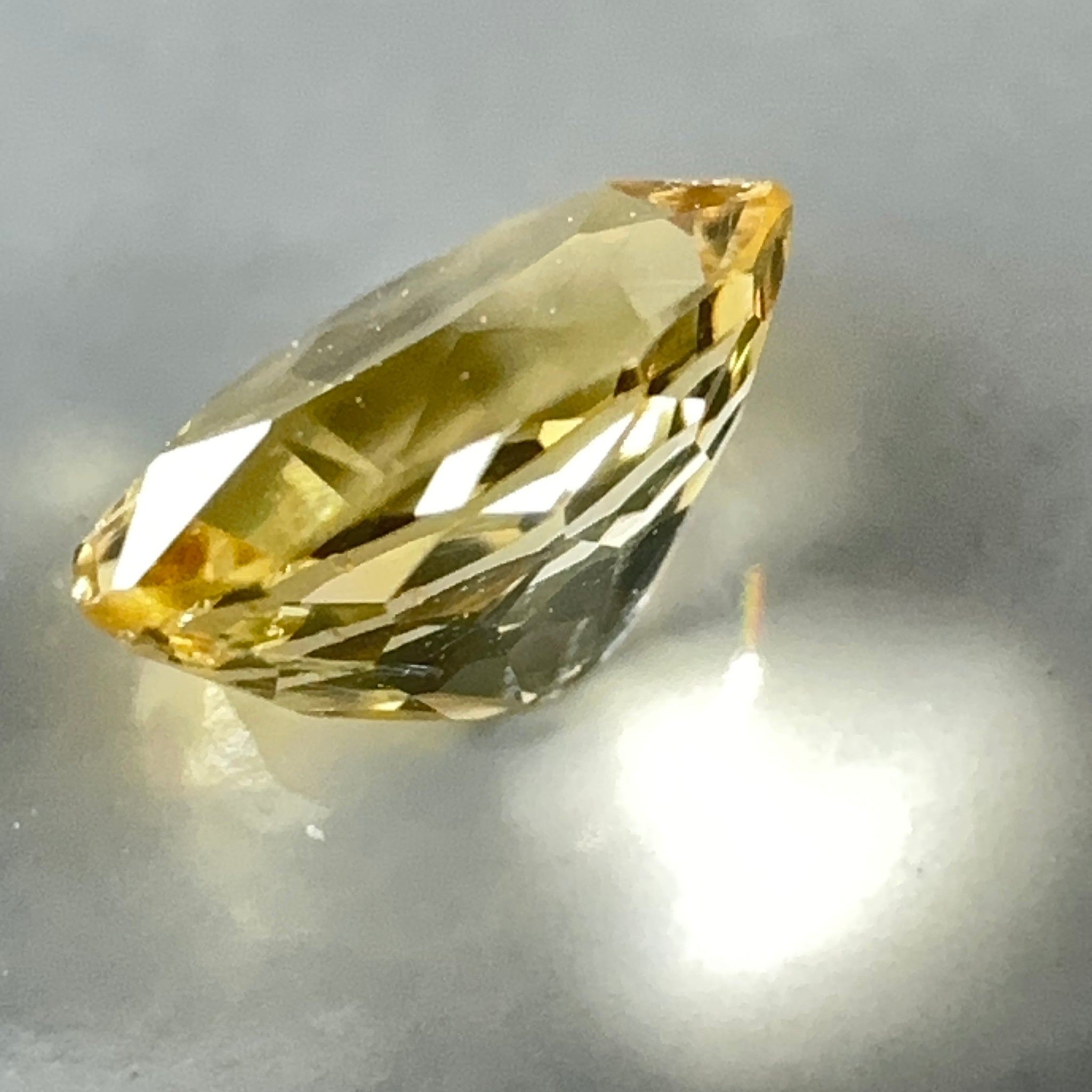 Yellow Grossular Garnet, 0.70ct, Merelani, Tanzania, Untreated Unheated