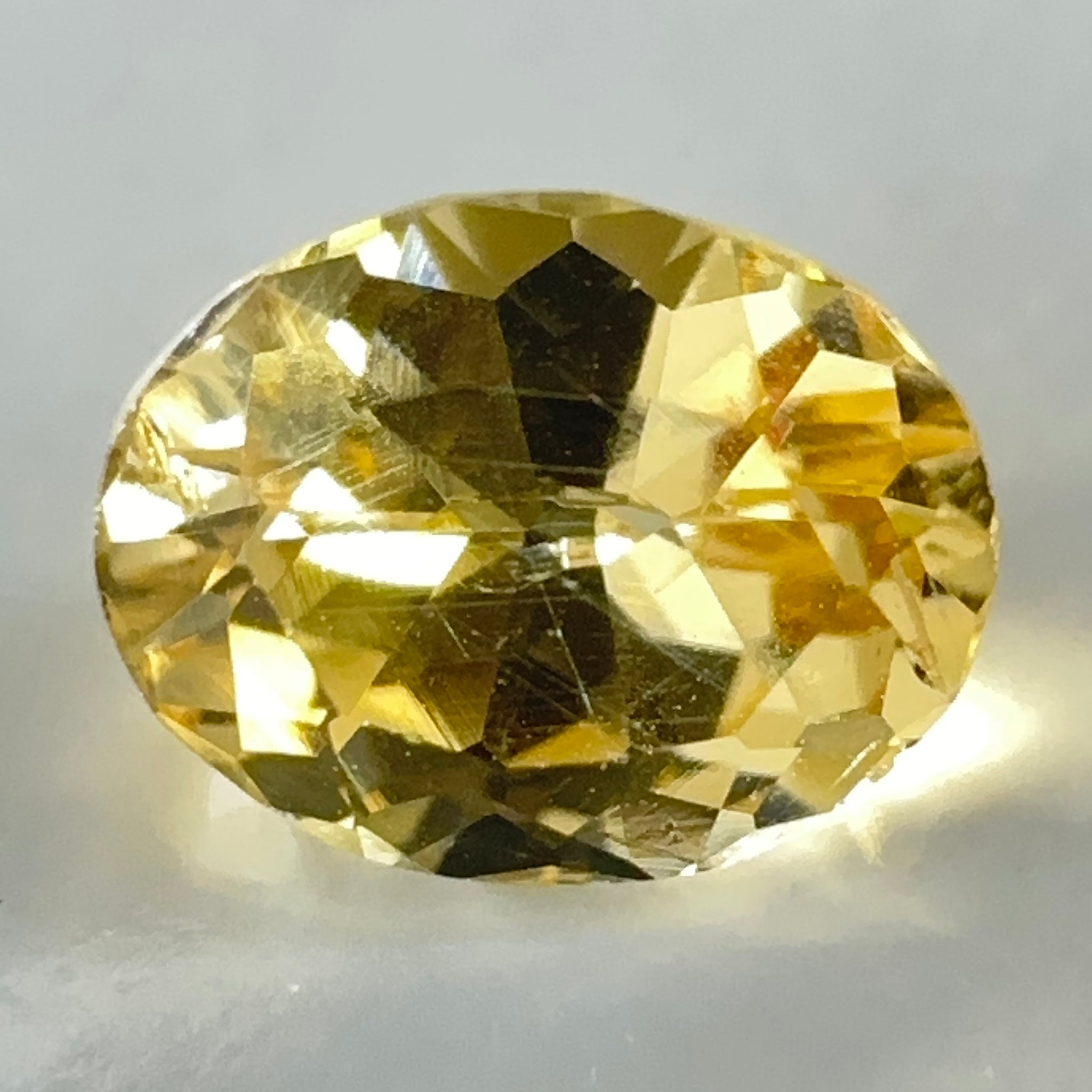 Yellow Grossular Garnet, 0.70ct, Merelani, Tanzania, Untreated Unheated