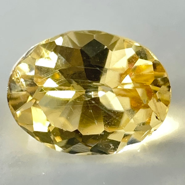 Yellow Grossular Garnet, 0.70ct, Merelani, Tanzania, Untreated Unheated