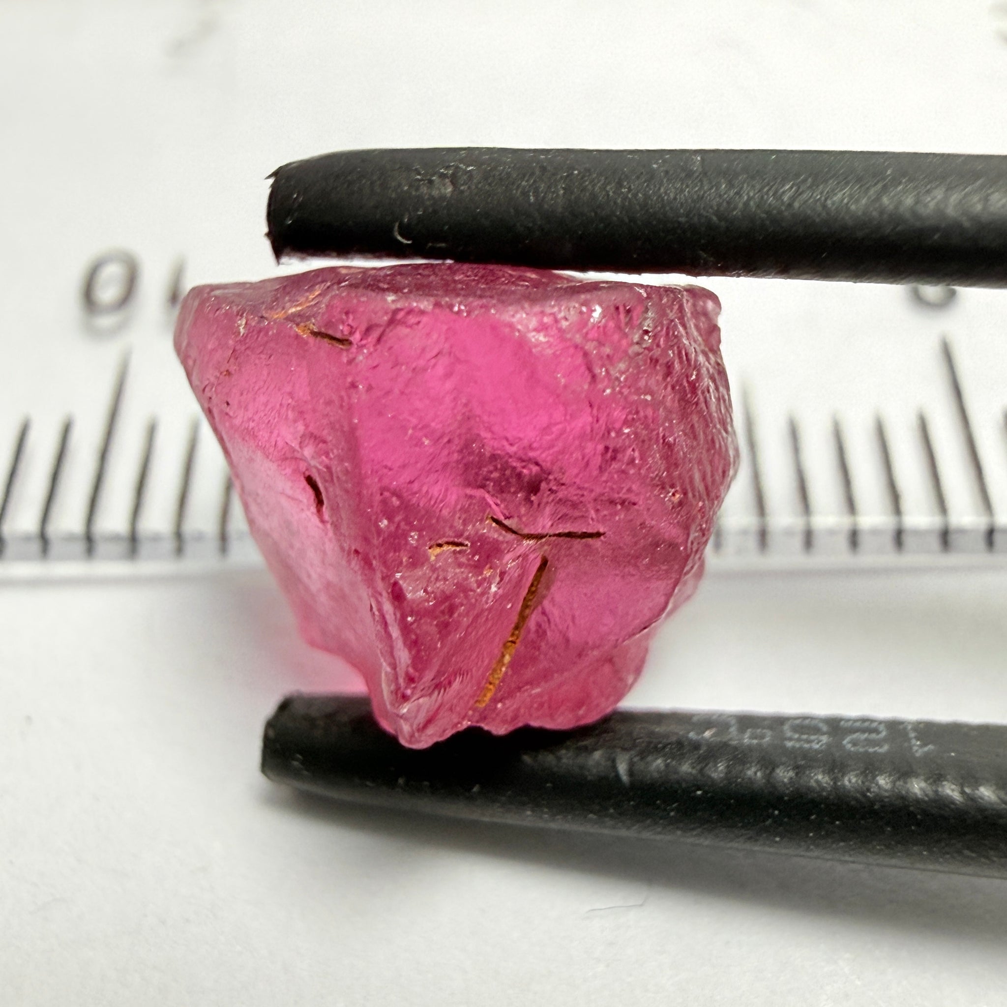 Tanga Garnet, 6.48ct, Tanzania, Untreated Unheated, slightly included, see shape