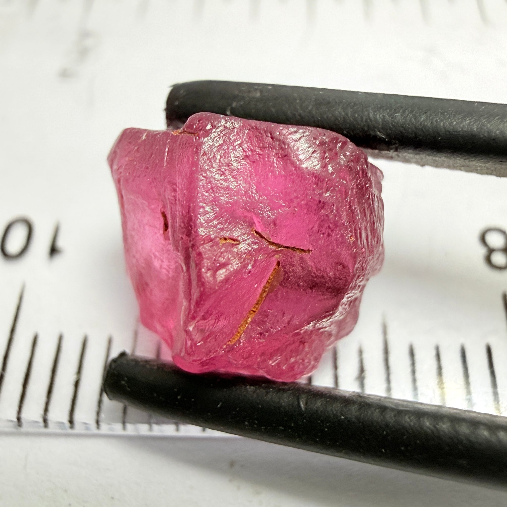 Tanga Garnet, 6.48ct, Tanzania, Untreated Unheated, slightly included, see shape