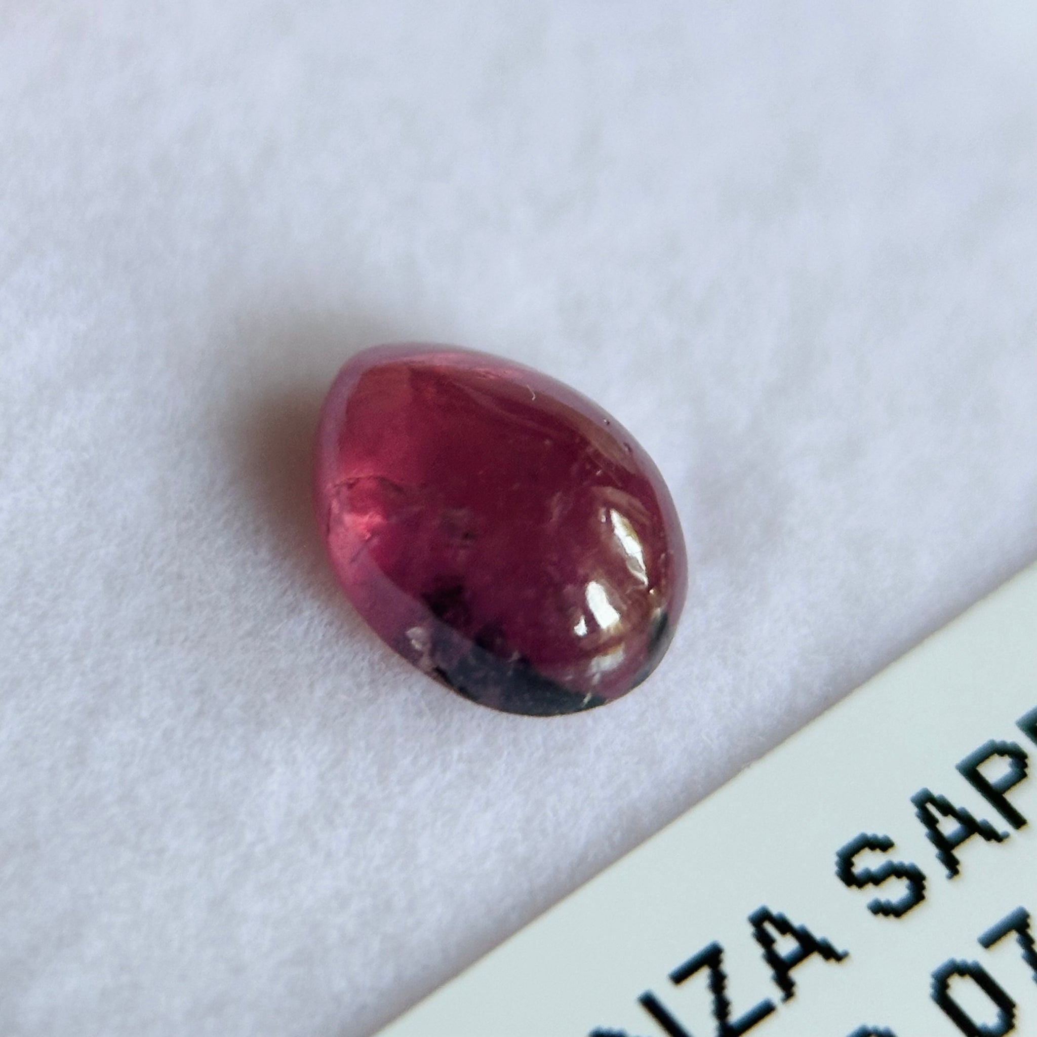 Winza Sapphire Cabochon. 2.07ct, Tanzania. Untreated Unheated