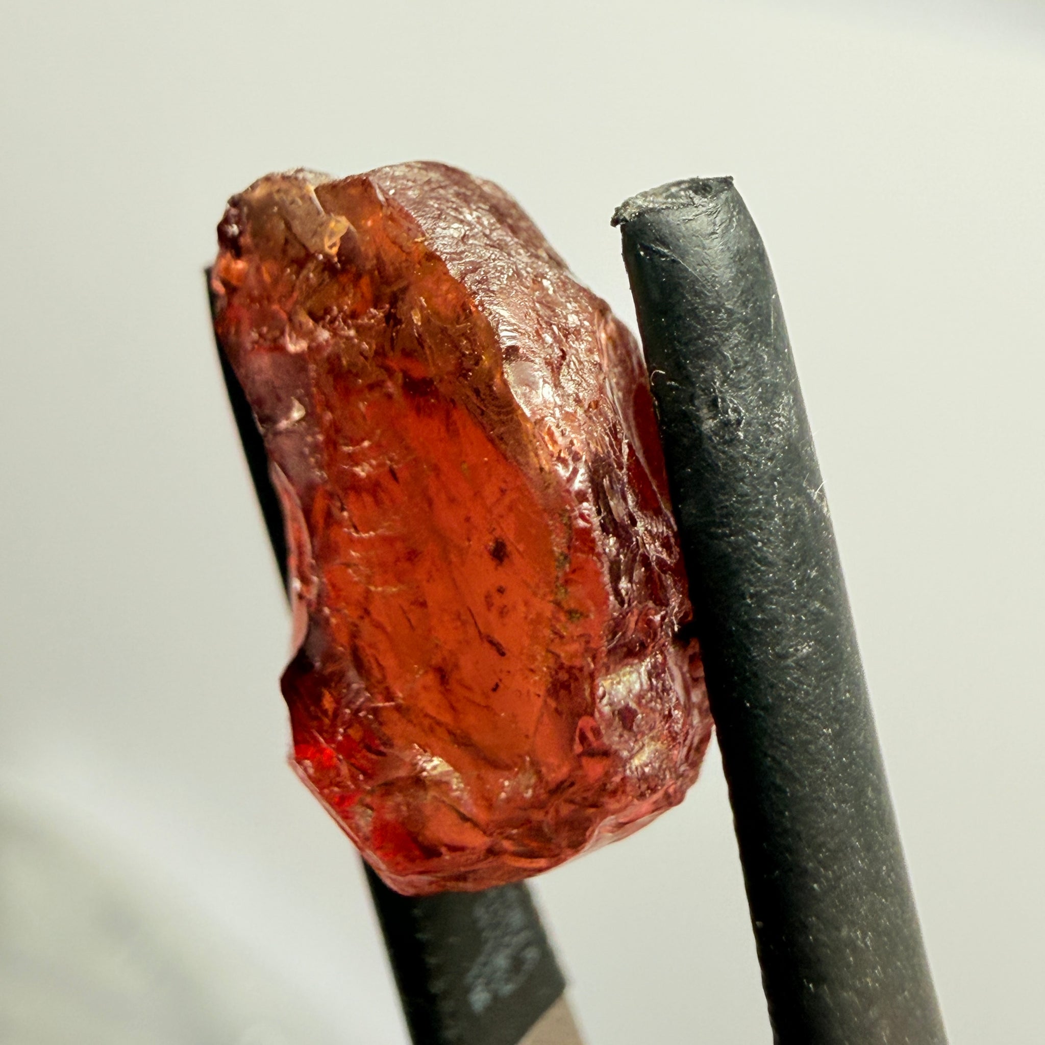 Umba Garnet, 8.12ct, Umba Valley, Tanzania, Untreated Unheated, spotty