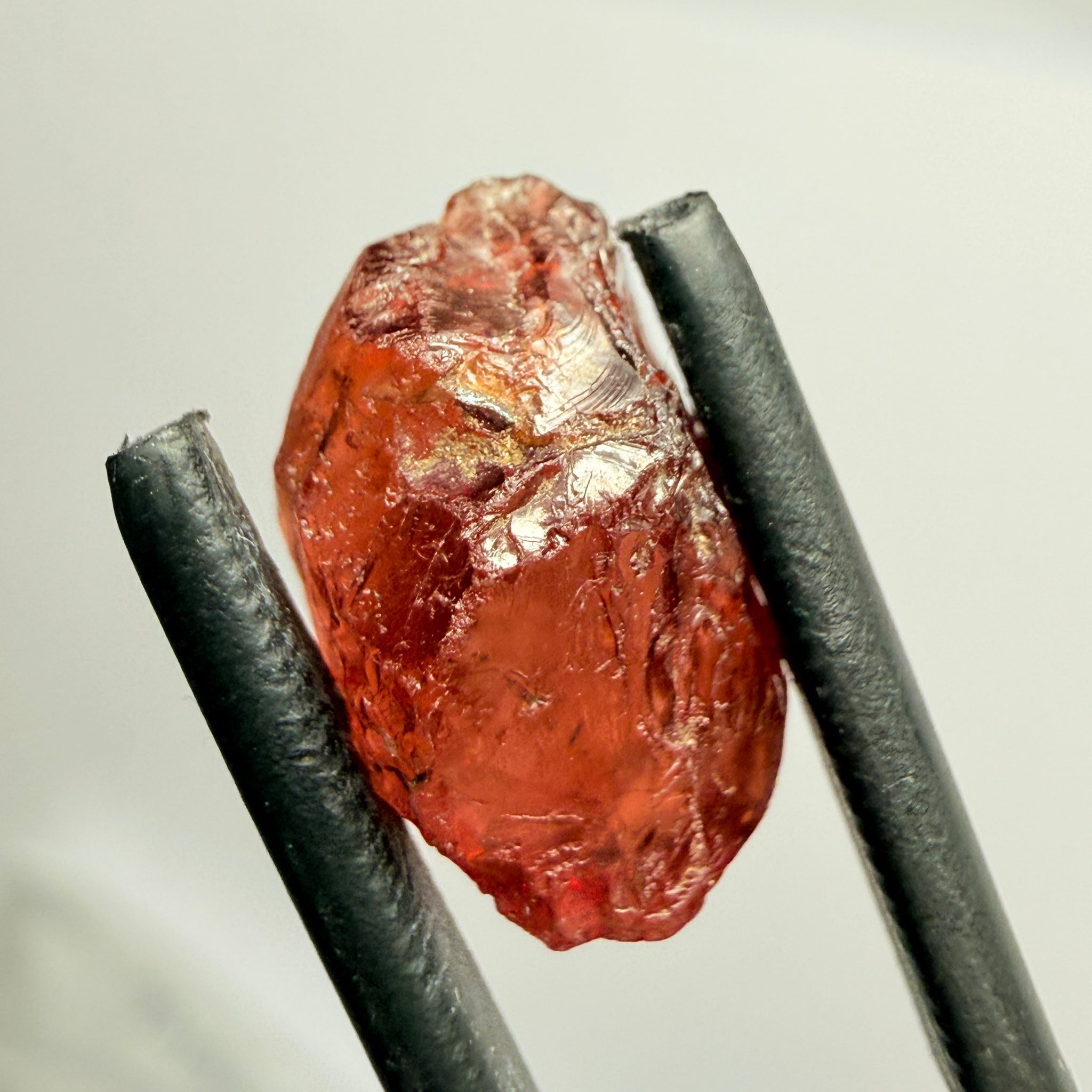 Umba Garnet, 8.12ct, Umba Valley, Tanzania, Untreated Unheated, spotty