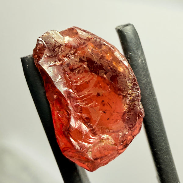 Umba Garnet, 8.12ct, Umba Valley, Tanzania, Untreated Unheated, spotty