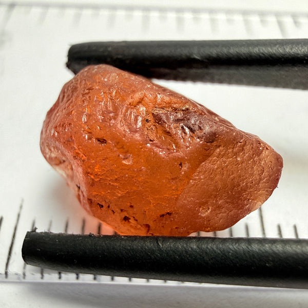 Malaya Garnet, 7.18ct, Tanzania, Untreated Unheated, vs silky