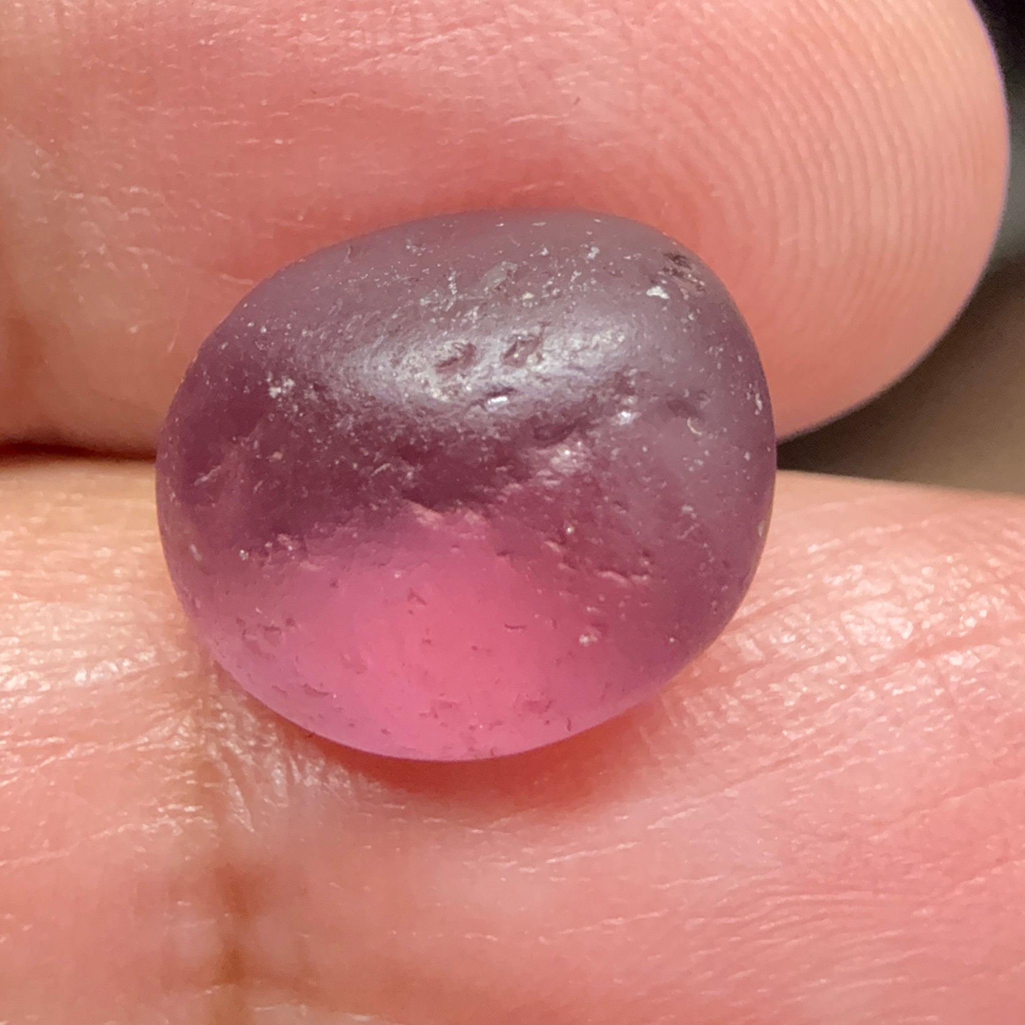 Mahenge Garnet, 12.08ct, Tanzania, heavy silk inside, see pictures, Untreated Unheated, slight inclusions