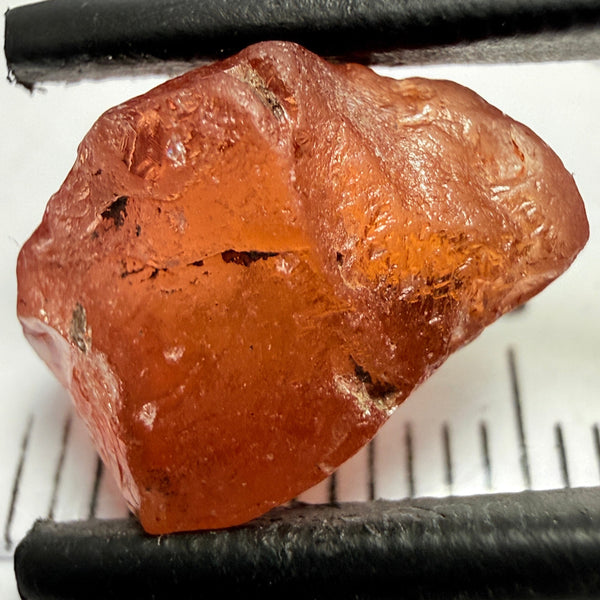 Malaya Garnet, 7.18ct, Tanzania, Untreated Unheated, vs silky