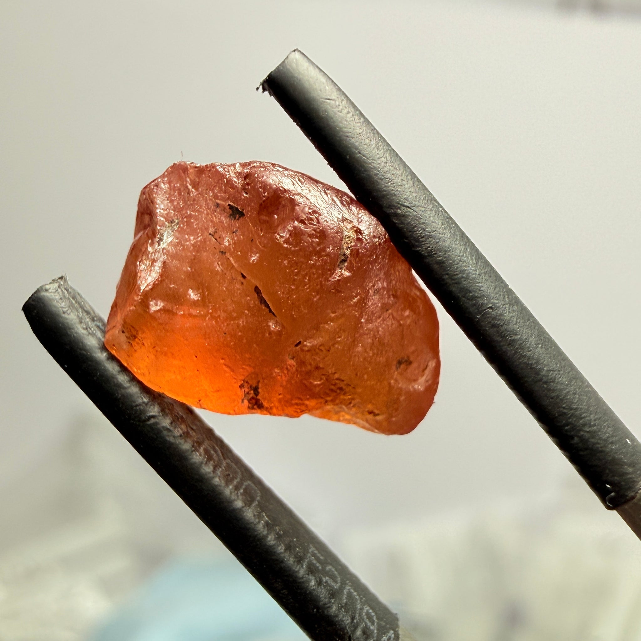 Malaya Garnet, 7.18ct, Tanzania, Untreated Unheated, vs silky