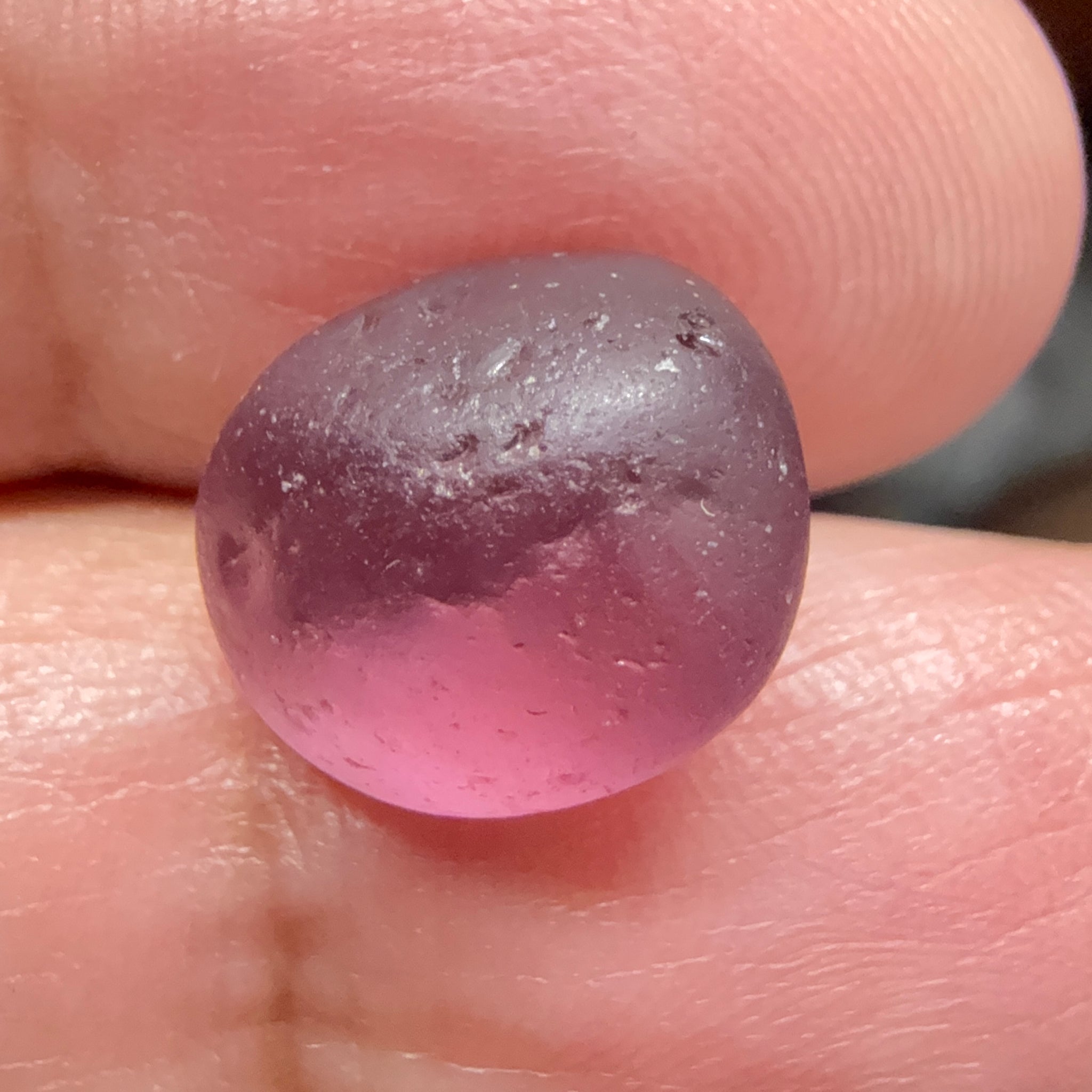 Mahenge Garnet, 12.08ct, Tanzania, heavy silk inside, see pictures, Untreated Unheated, slight inclusions