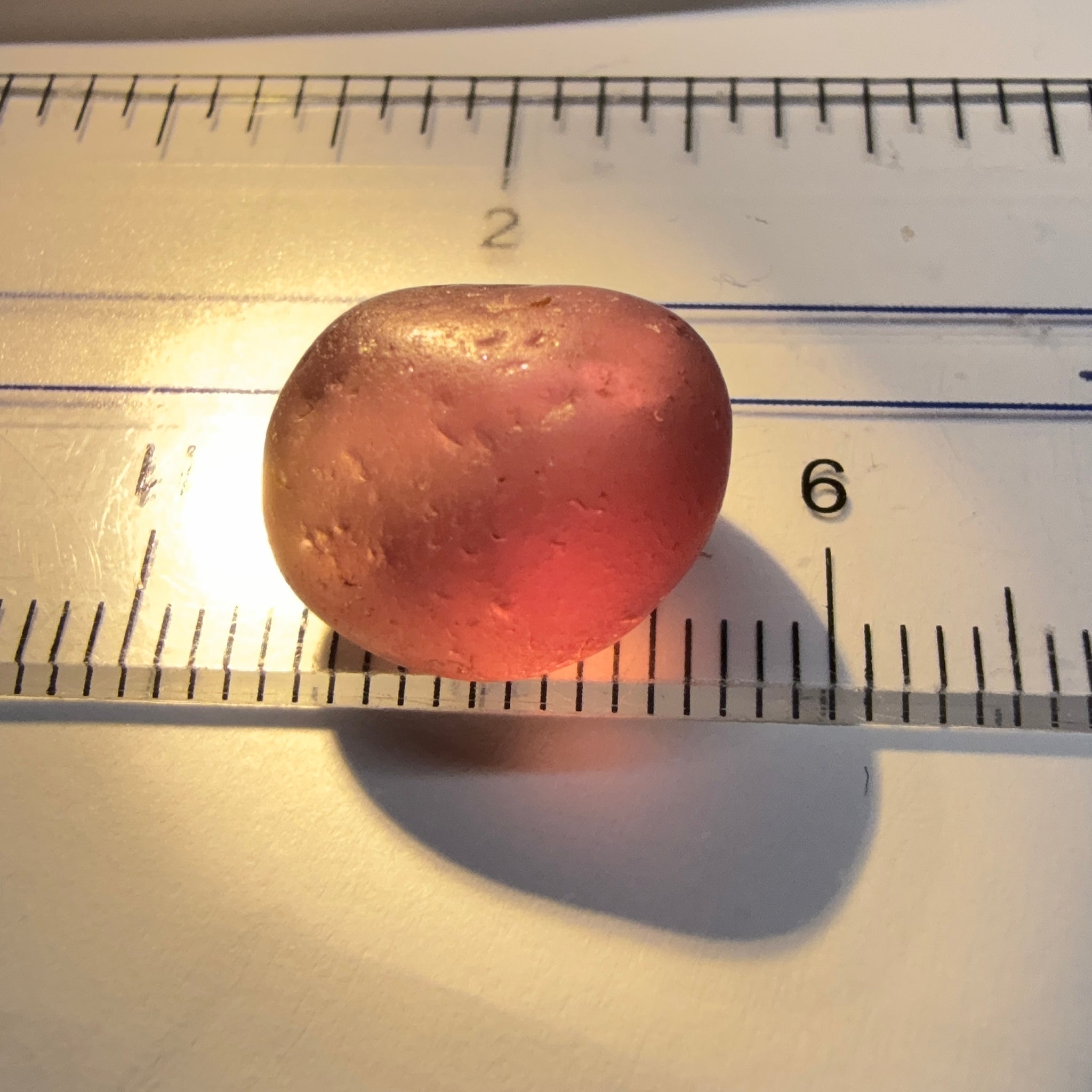 Mahenge Garnet, 12.08ct, Tanzania, heavy silk inside, see pictures, Untreated Unheated, slight inclusions