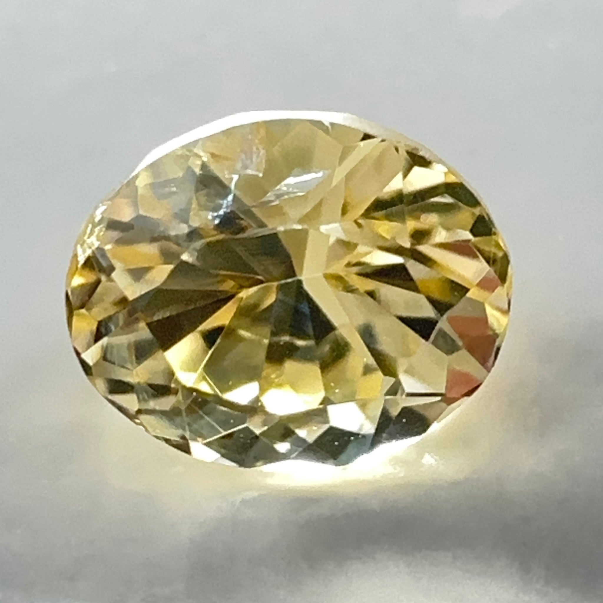 Yellow Grossular Garnet, 0.62ct, Merelani, Tanzania, Untreated Unheated