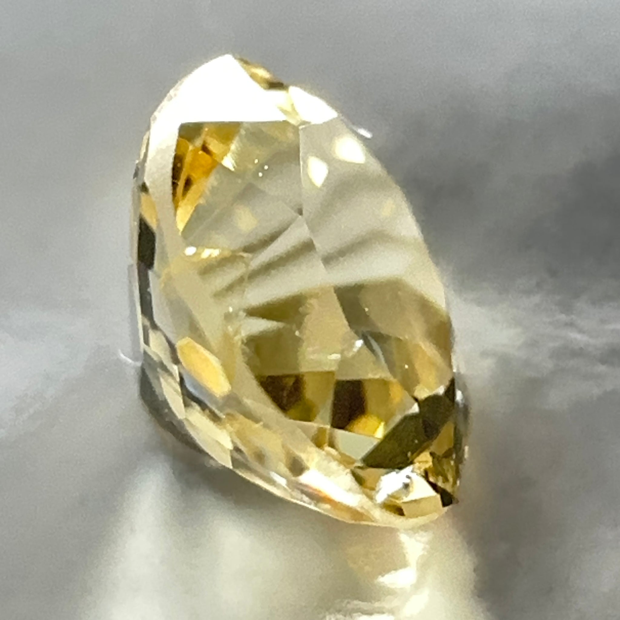 Yellow Grossular Garnet, 0.62ct, Merelani, Tanzania, Untreated Unheated
