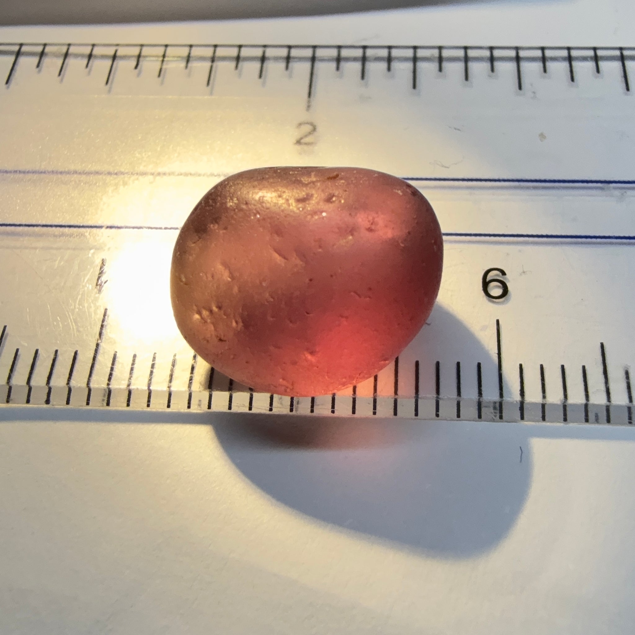 Mahenge Garnet, 12.08ct, Tanzania, heavy silk inside, see pictures, Untreated Unheated, slight inclusions