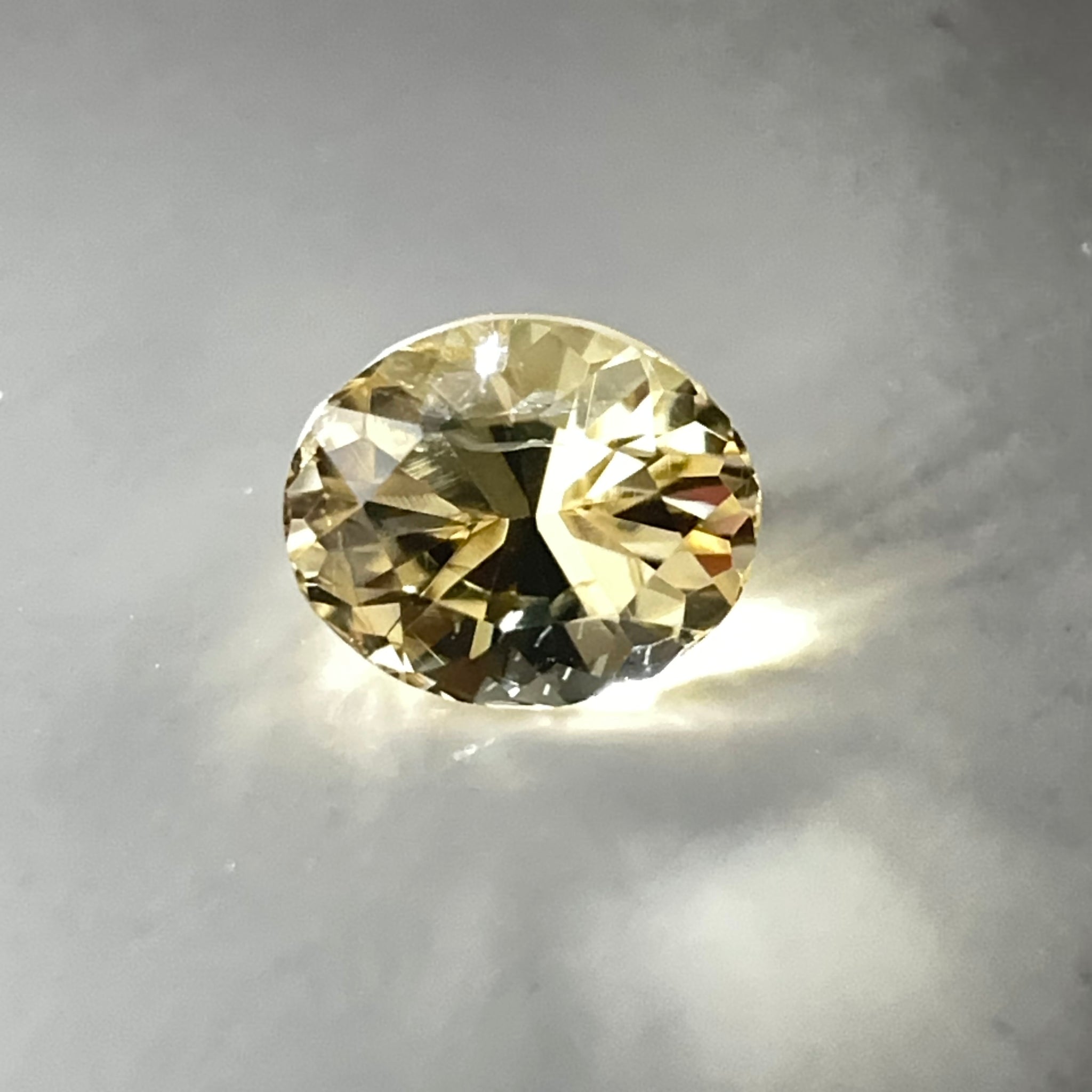 Yellow Grossular Garnet, 0.62ct, Merelani, Tanzania, Untreated Unheated