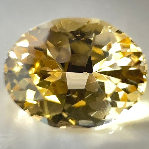 Yellow Grossular Garnet, 0.65ct, Merelani, Tanzania, Untreated Unheated