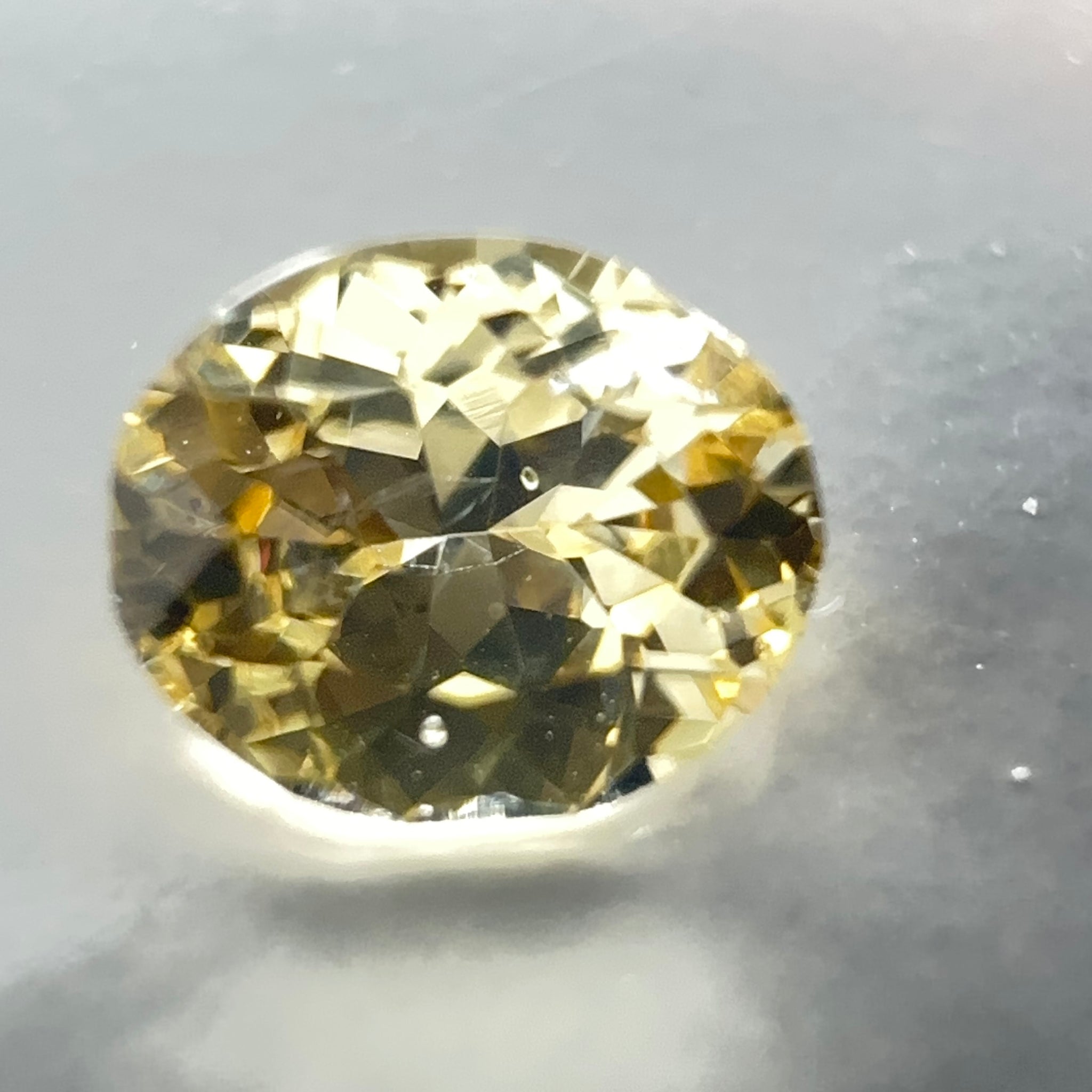 Yellow Grossular Garnet, 0.54ct, Merelani, Tanzania, Untreated Unheated